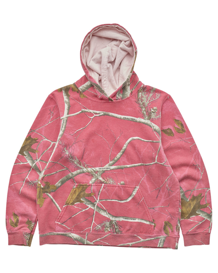 (XS) 2000s Pink Camo Realtree Hoodie