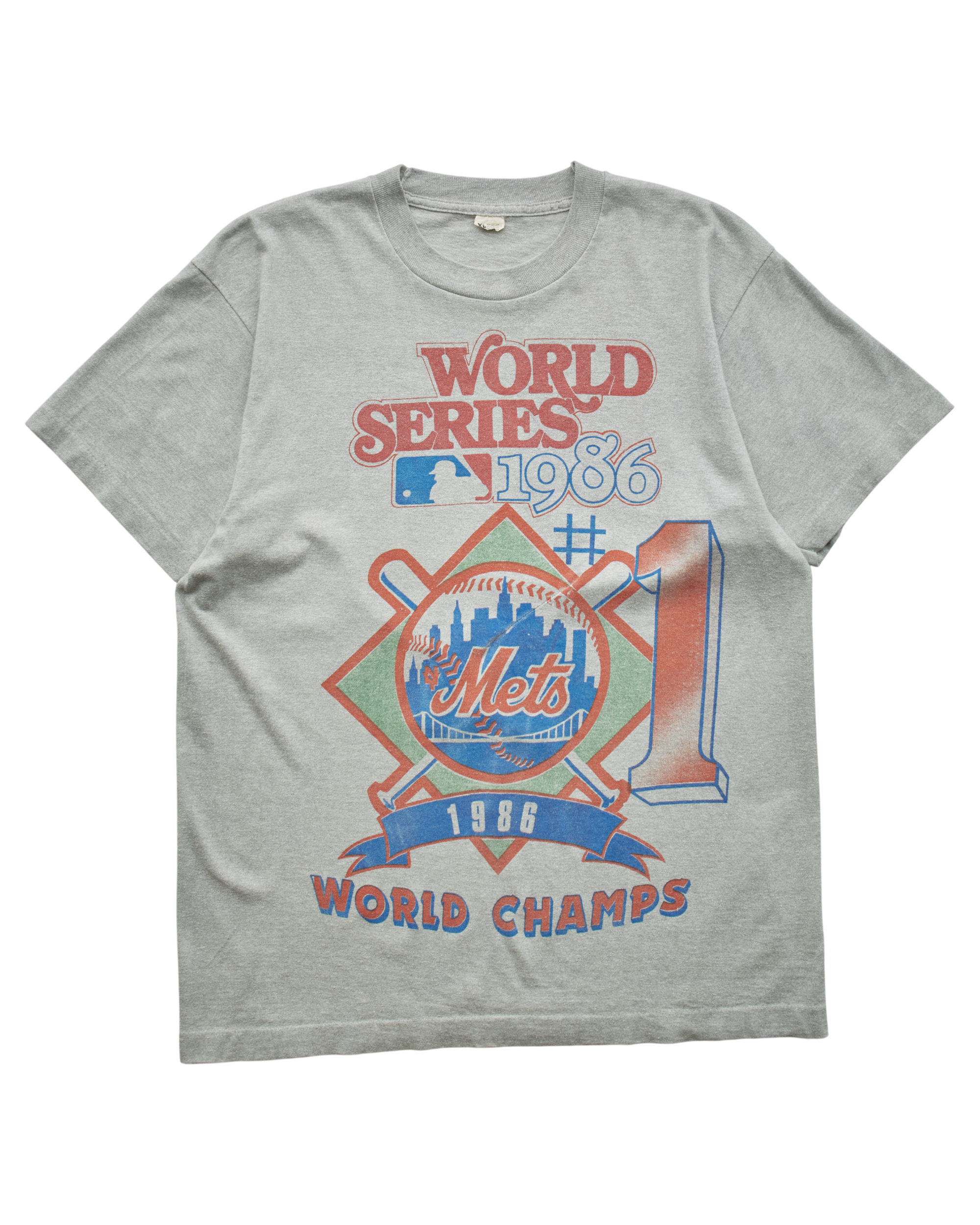 (M) 1986 New York Mets T-Shirt