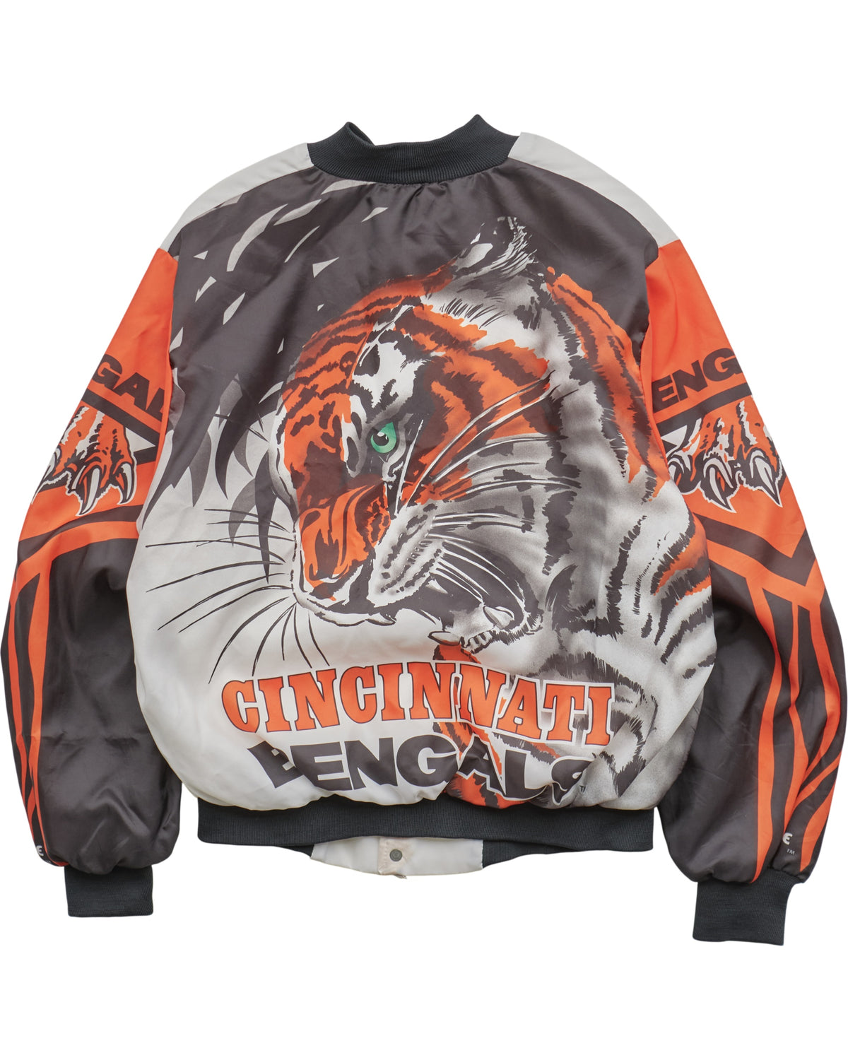 (L) 90s Cincinnati Bengals Chalk Line Jacket