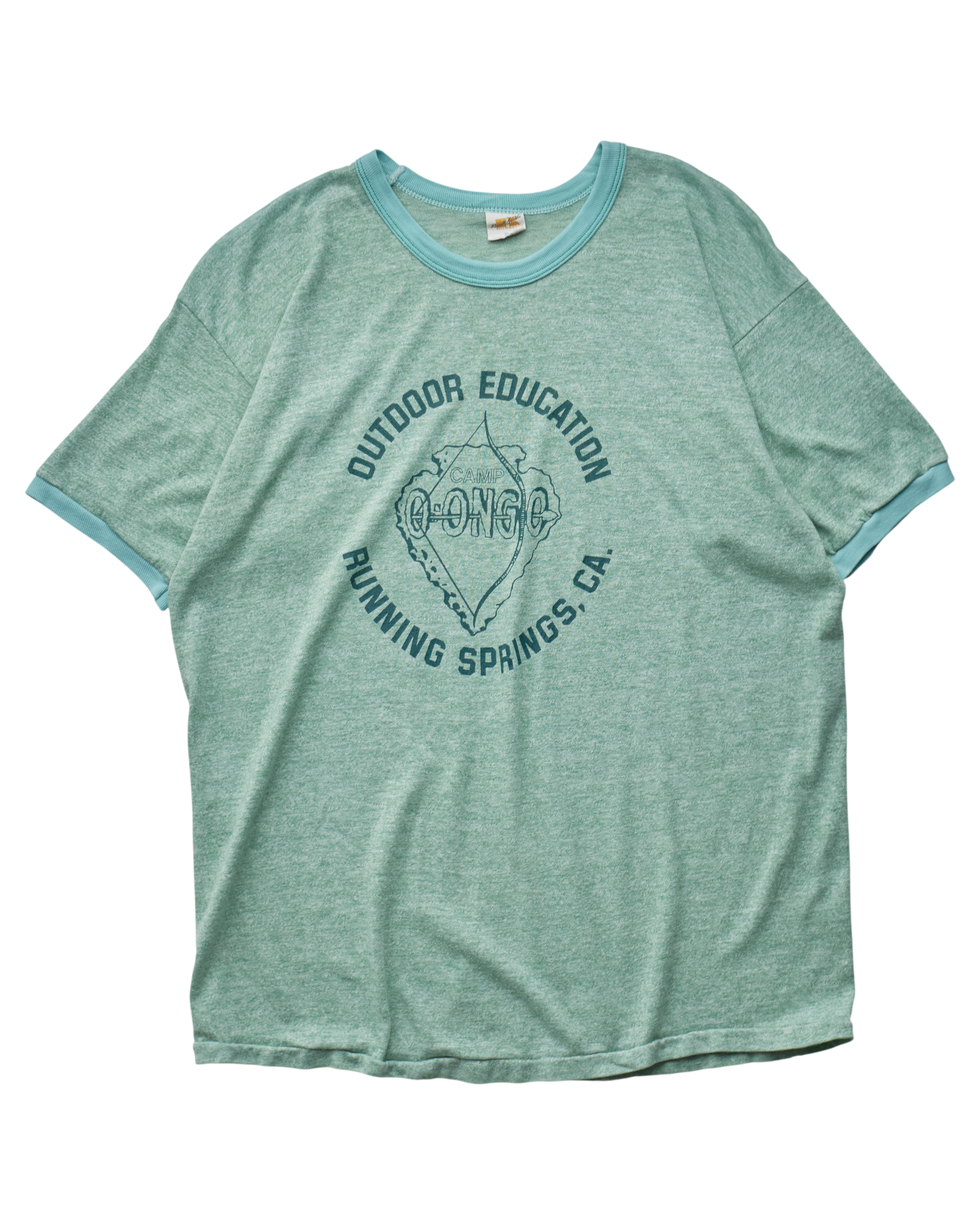 (S) 80s Outdoor Education Running Springs CA Russell T-Shirt