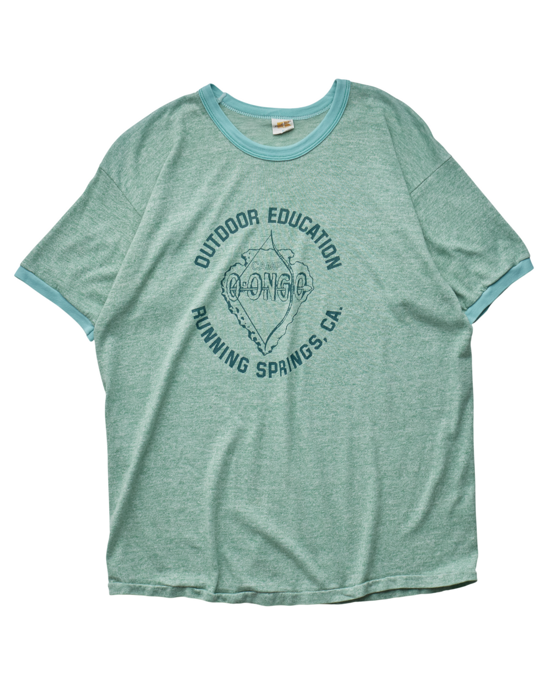 (S) 80s Outdoor Education Running Springs CA Russell T-Shirt
