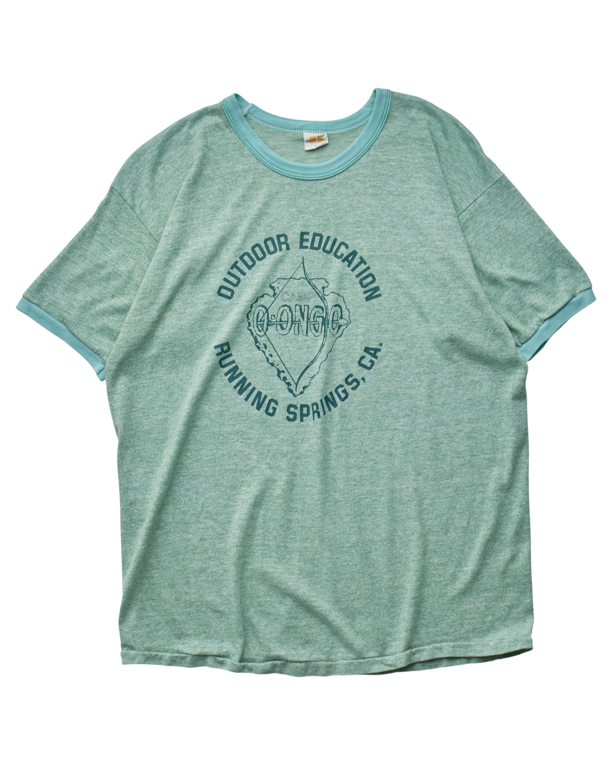 (S) 80s Outdoor Education Running Springs CA Russell T-Shirt