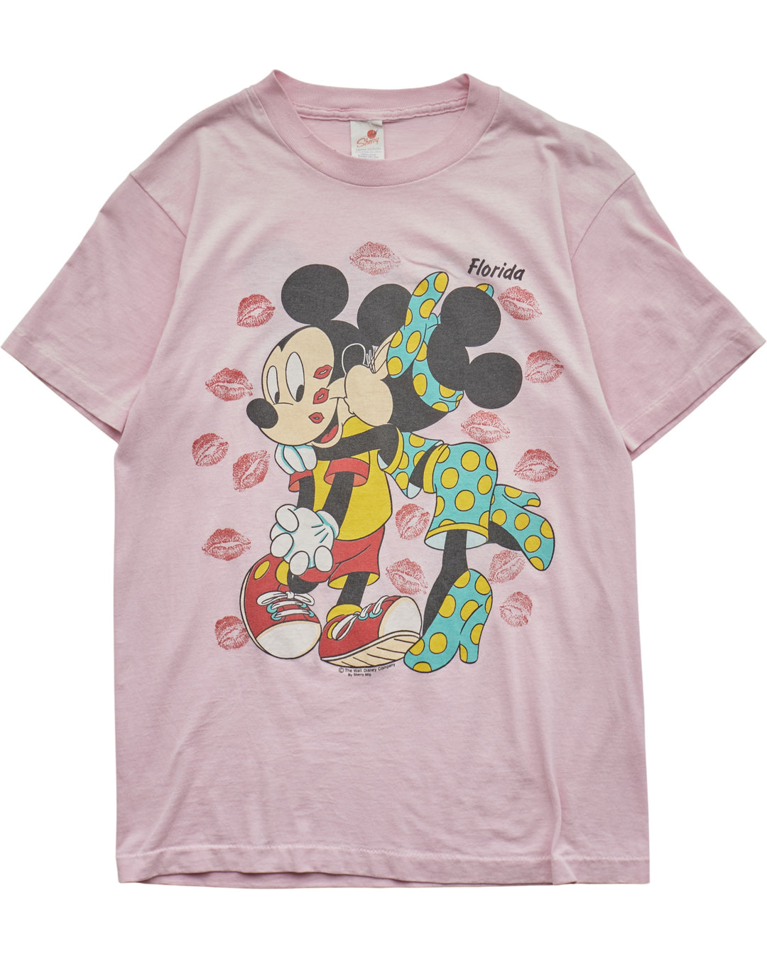 (S) 90s Mickey and Minnie Florida Sherry T-Shirt