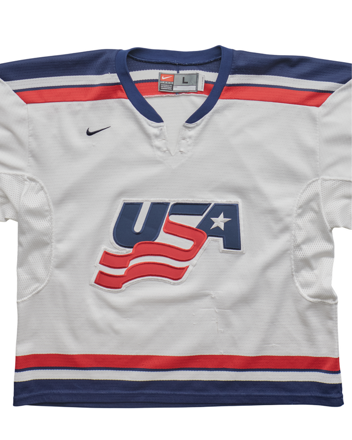 (2XL) 2000s USA Hockey Nike Jersey