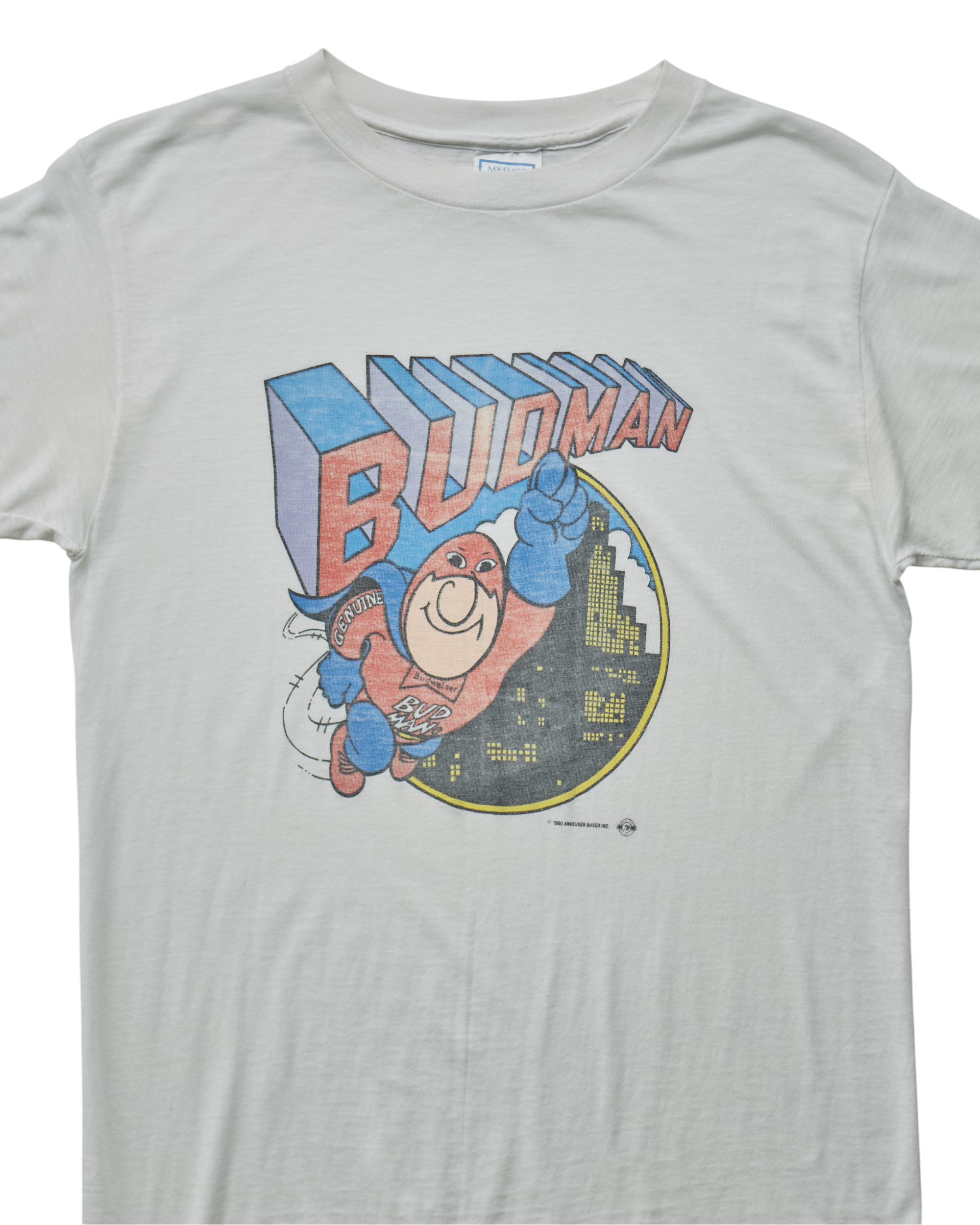 (M) 90s Budman Budweiser T-Shirt