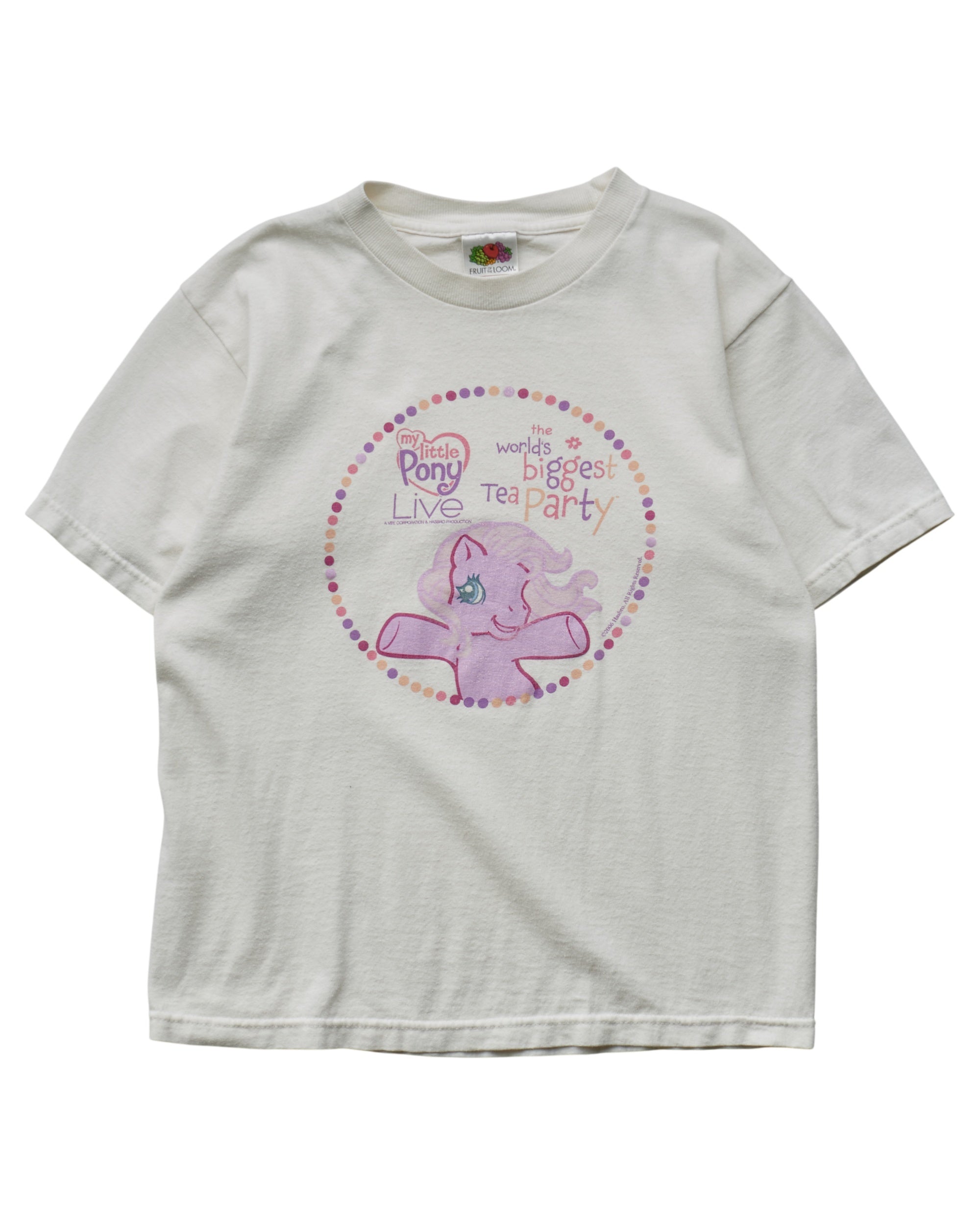 (XXS) 2000s My Little Pony Tea Party Fruit of the Loom T-Shirt