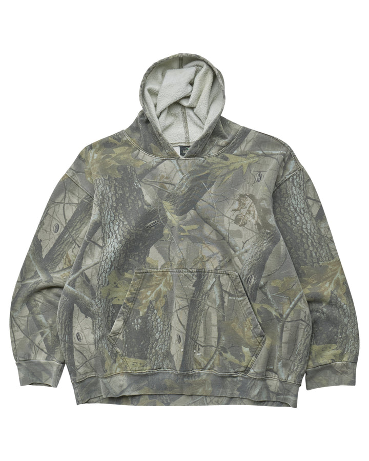 (XL) 2000s Camo Red Head Hoodie