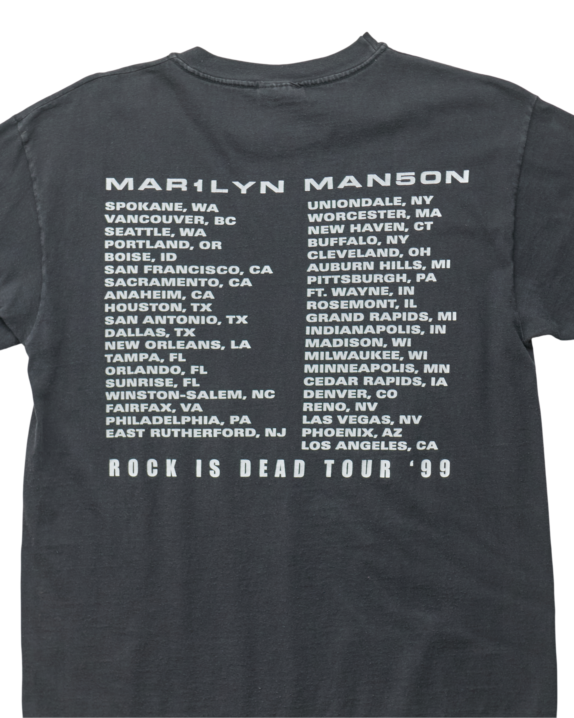 (M) 1999 Marilyn Manson Winterland T-Shirt