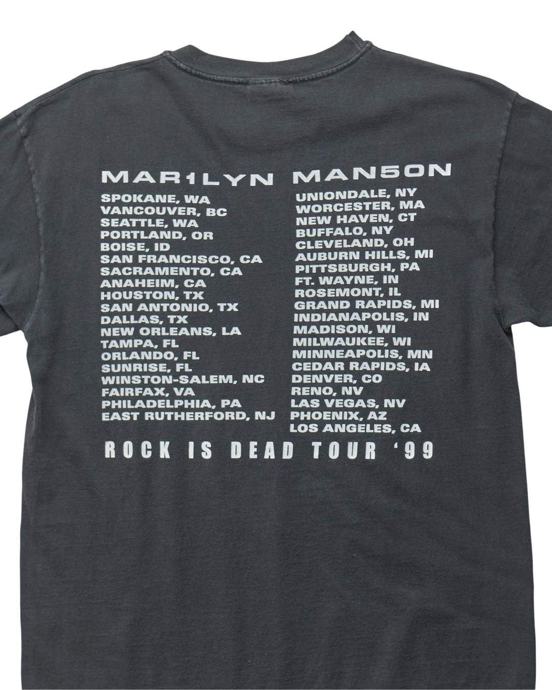 (M) 1999 Marilyn Manson Winterland T-Shirt