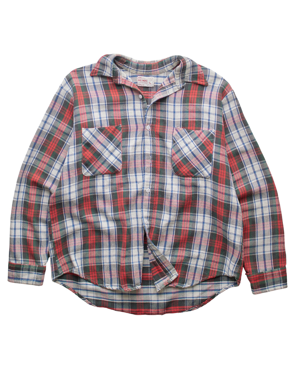 (XL) 80s Big Mac JcPenny Flannel