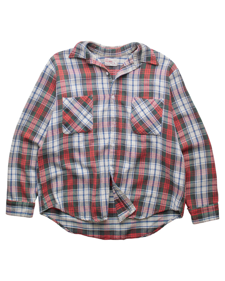 (XL) 80s Big Mac JcPenny Flannel
