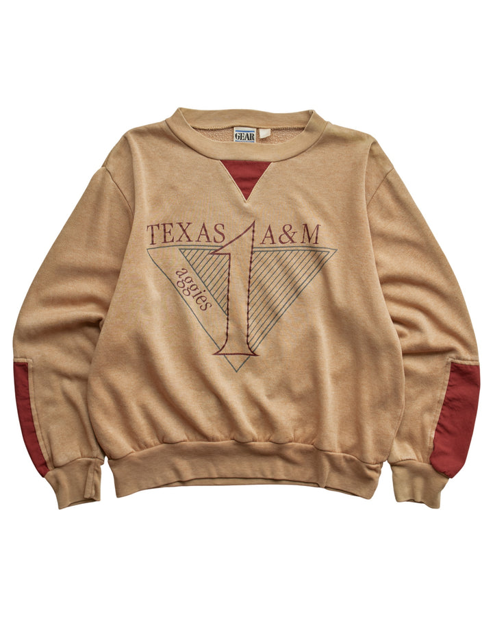 (S) 90s Texas A&M Aggies Gear Sweatshirt
