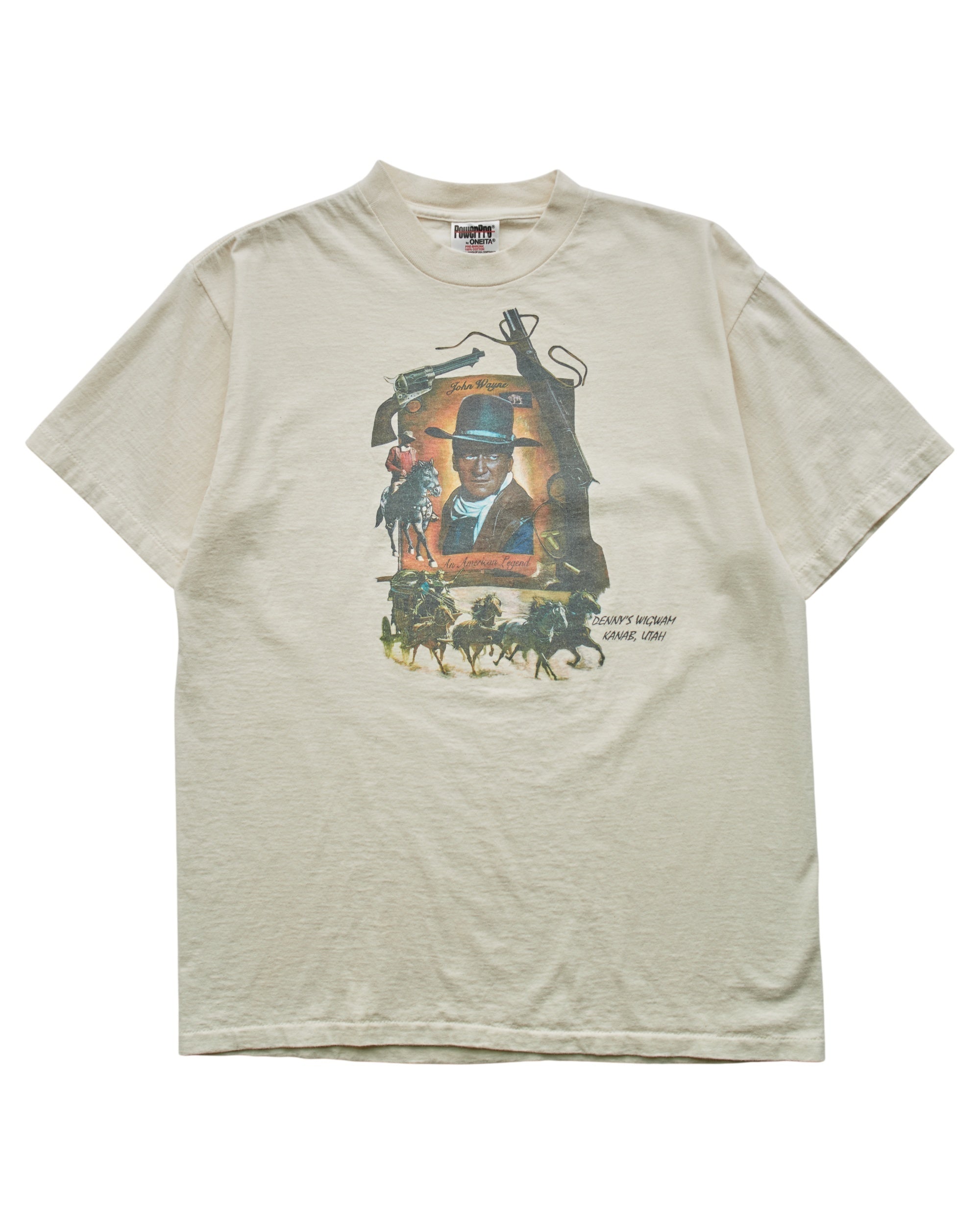 (M) 90s John Wayne Oneita T-Shirt