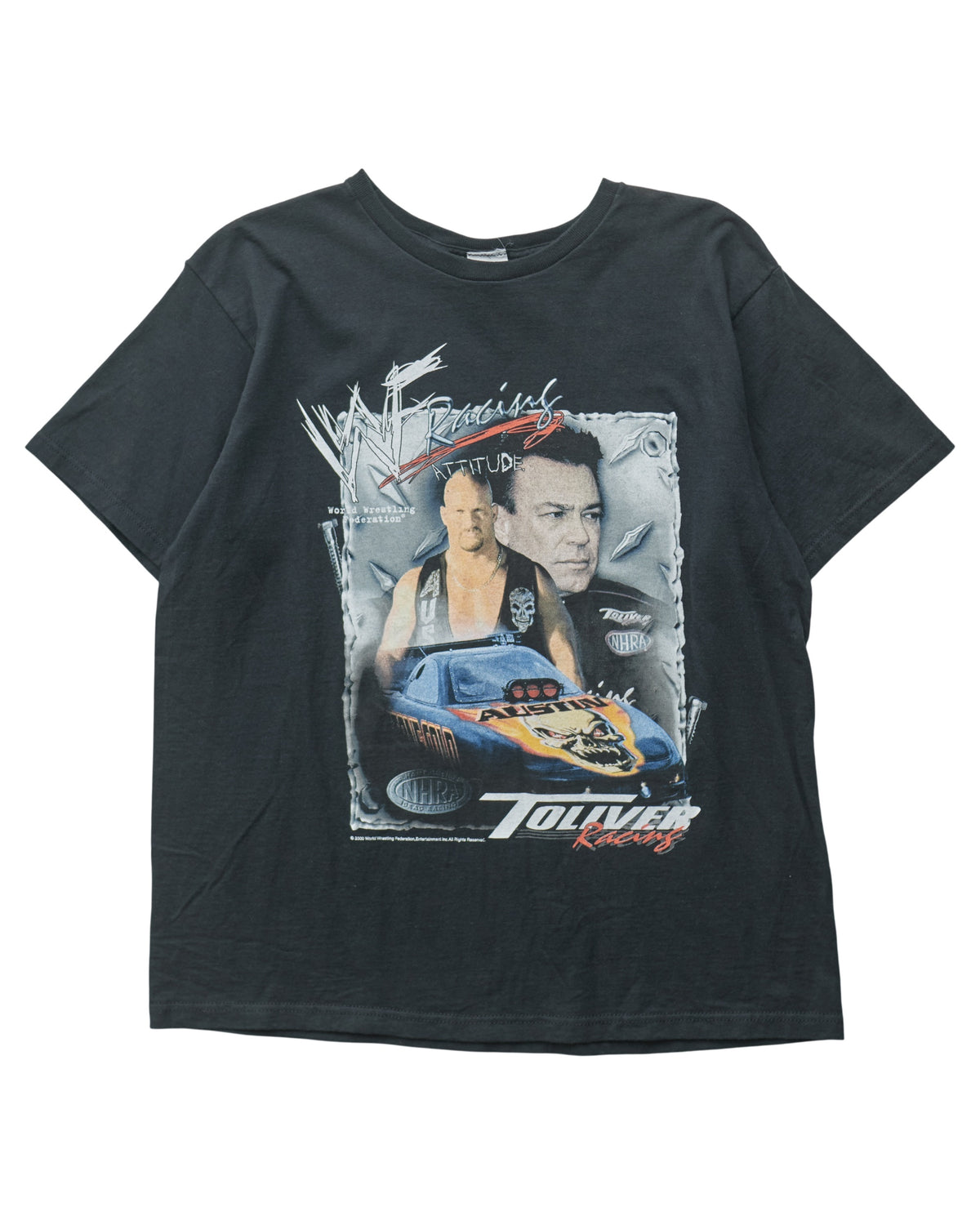 (L) 2000 WWE Racing Freeze T-Shirt
