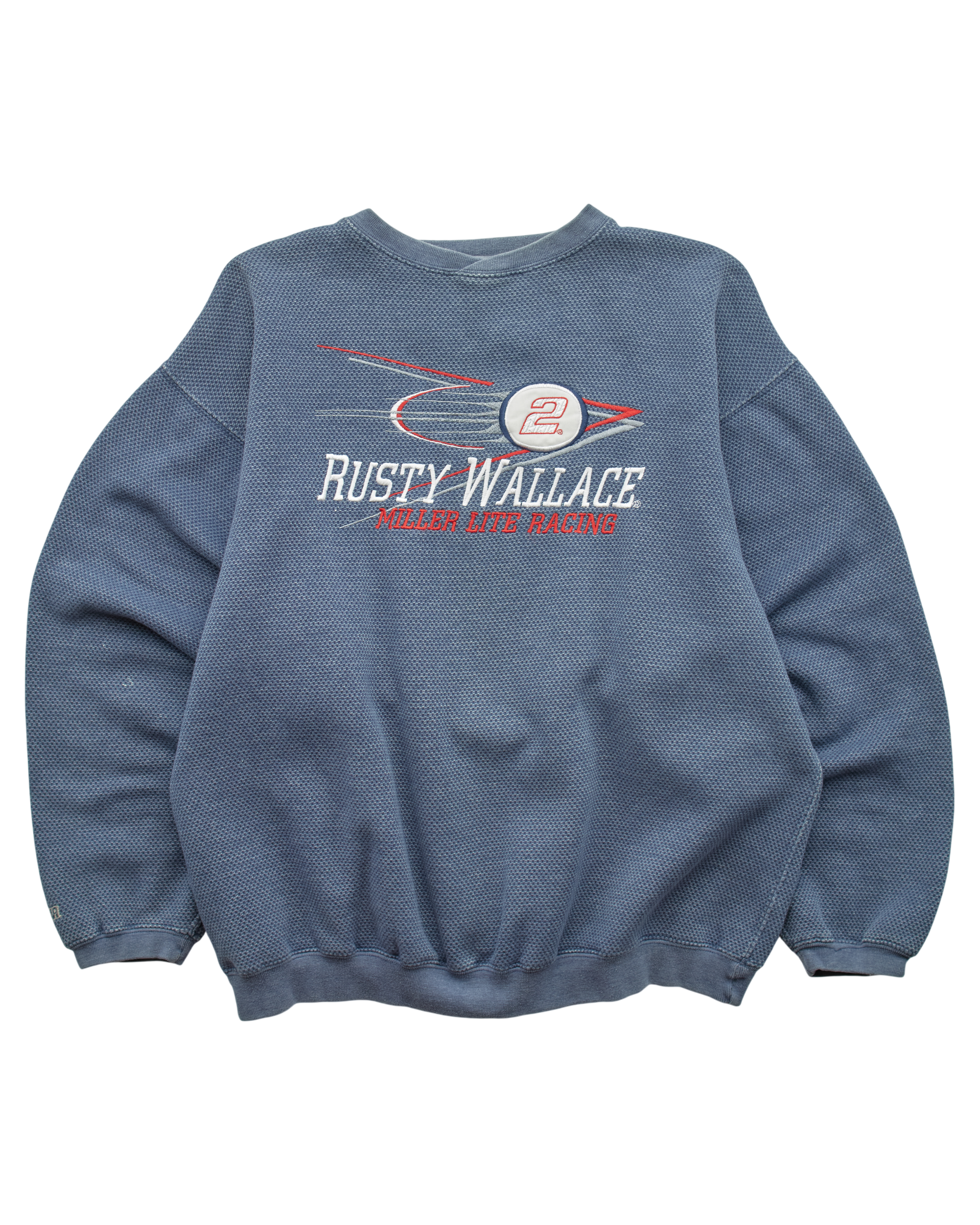 (L) 90s Rusty Wallace Miller Lite Chase Authentics Sweatshirt