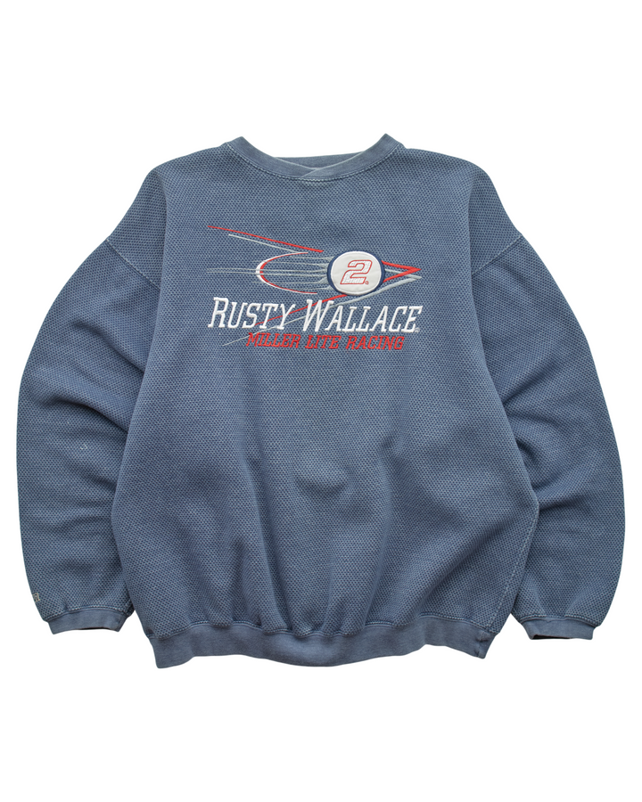 (L) 90s Rusty Wallace Miller Lite Chase Authentics Sweatshirt