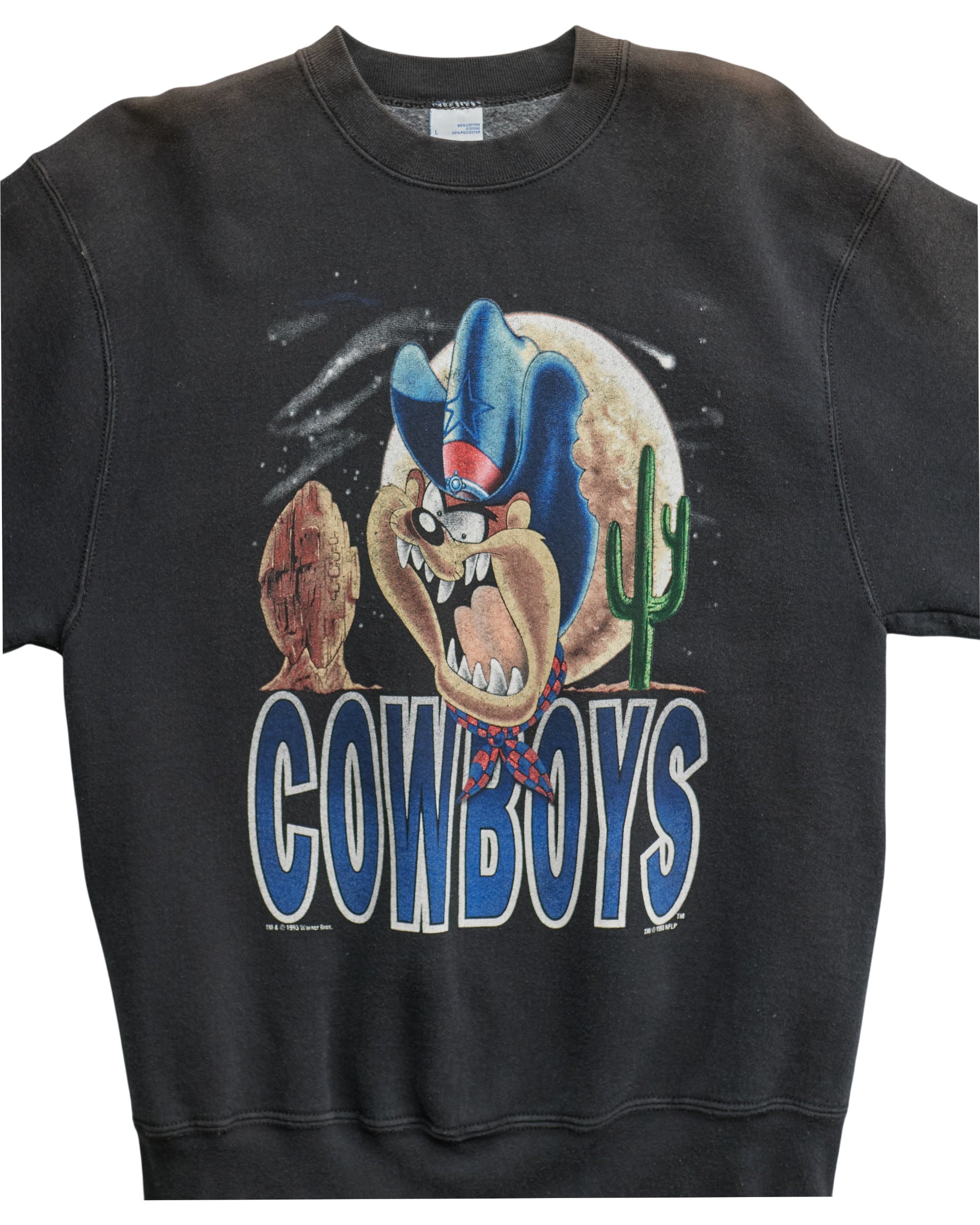 (M) 90s Dallas Cowboys Taz Salem Sportswear Sweatshirt
