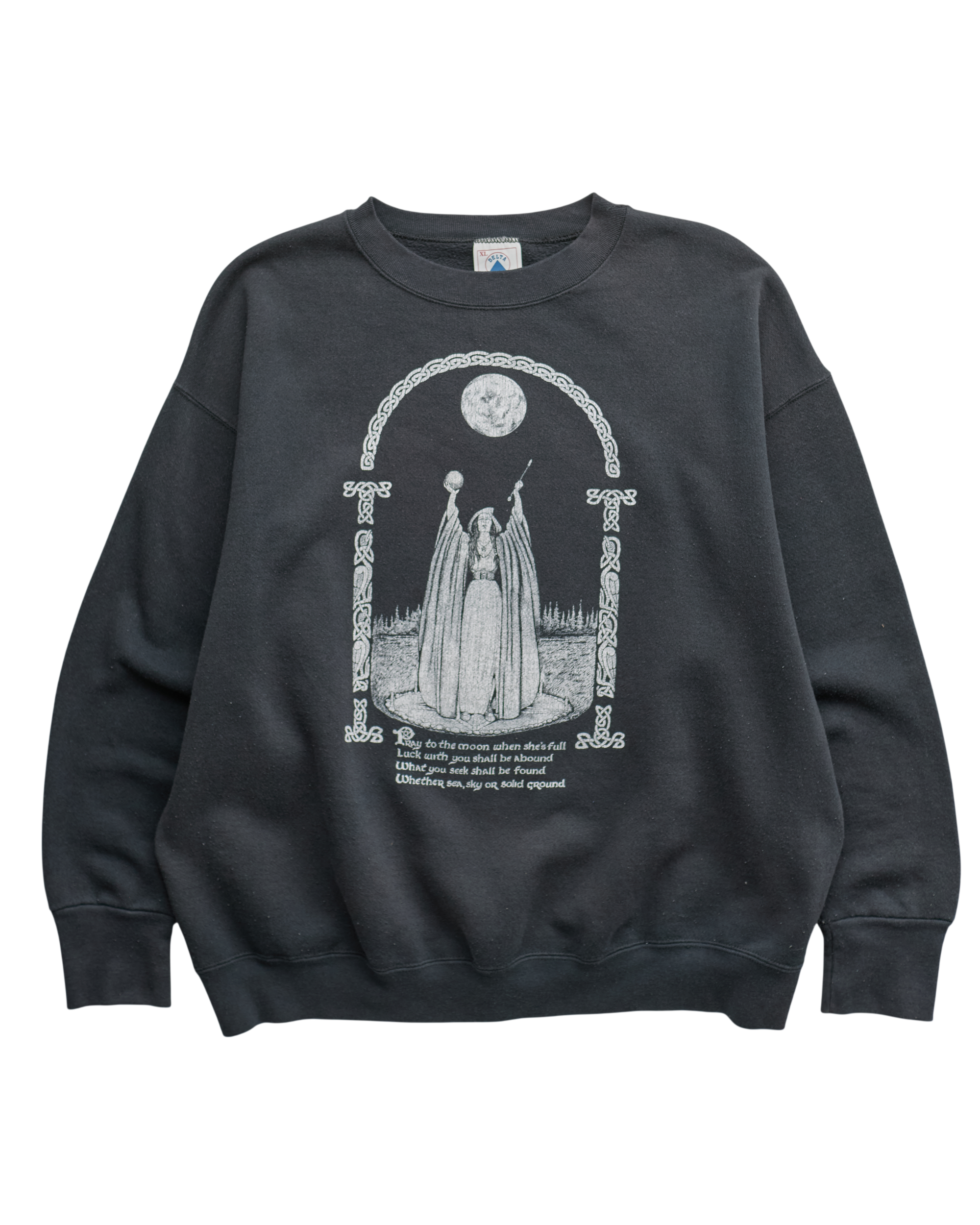 (XL) 90s Pray To The Moon Delta Sweatshirt