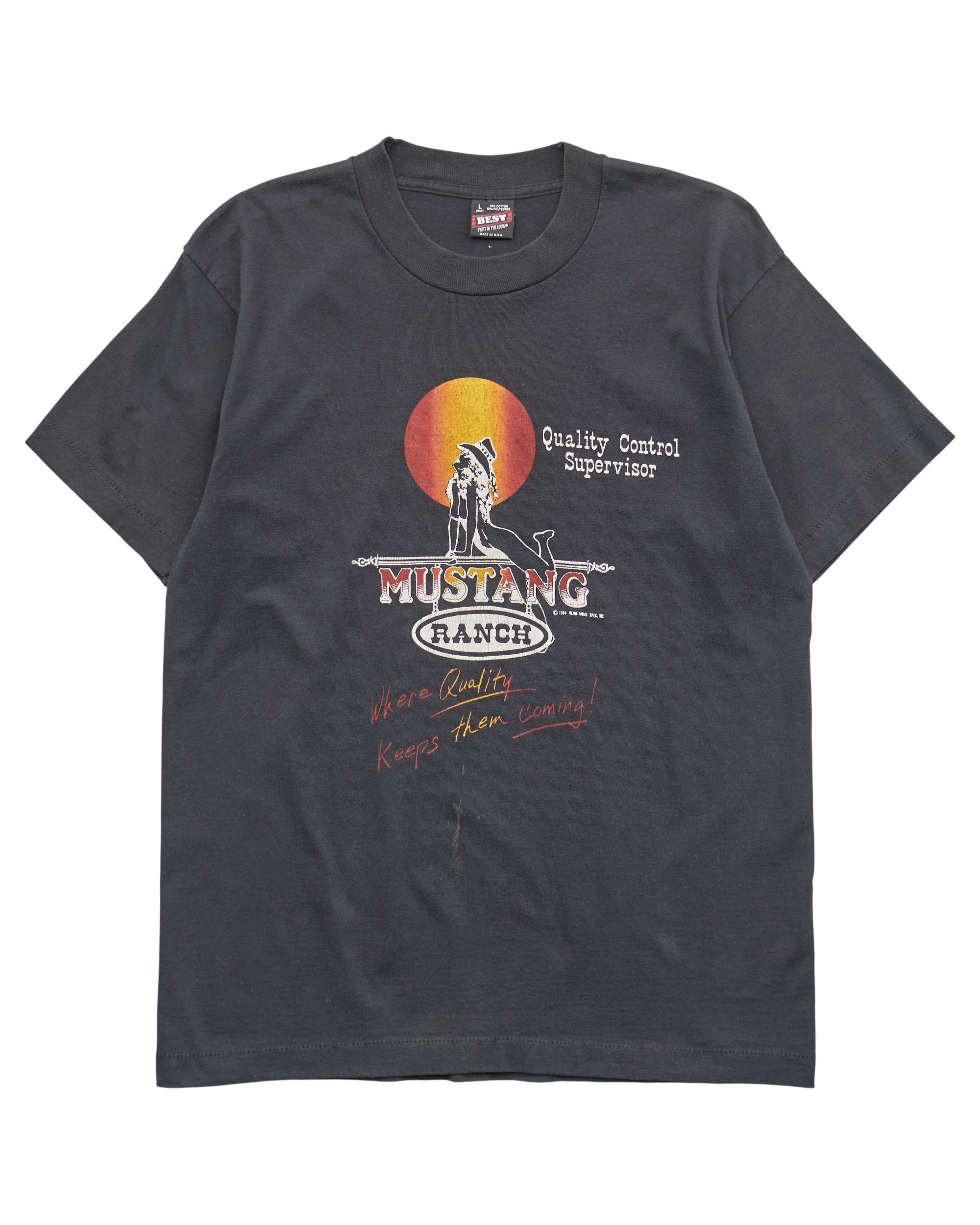 (M) 90s Mustand Ranch Screen Stars Best T-Shirt