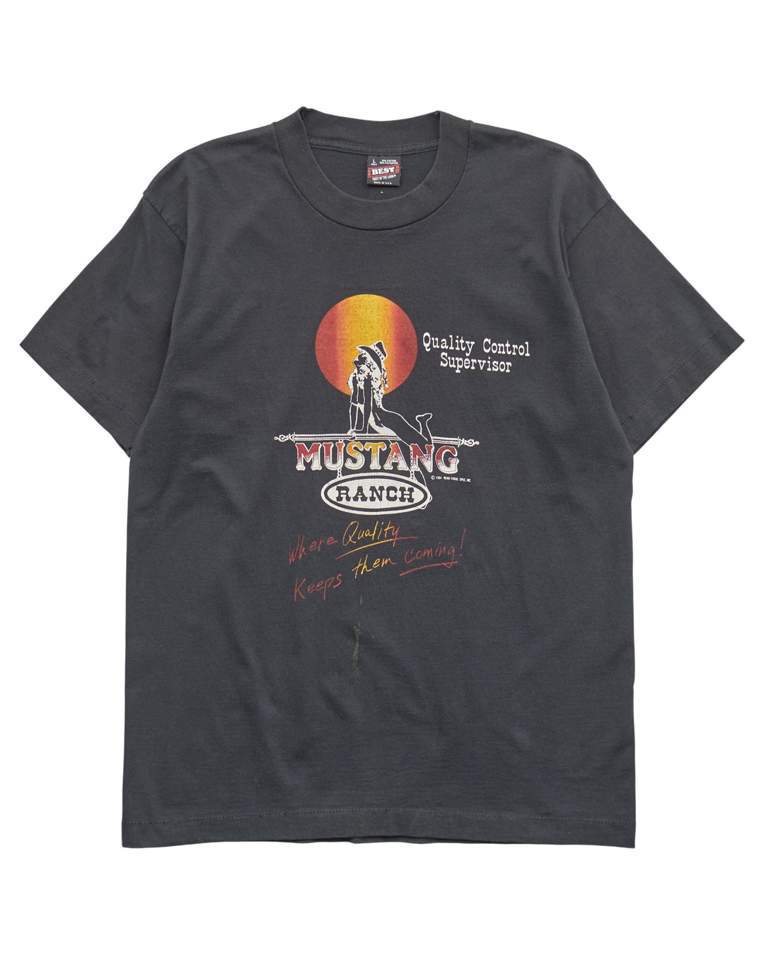 (M) 90s Mustand Ranch Screen Stars Best T-Shirt
