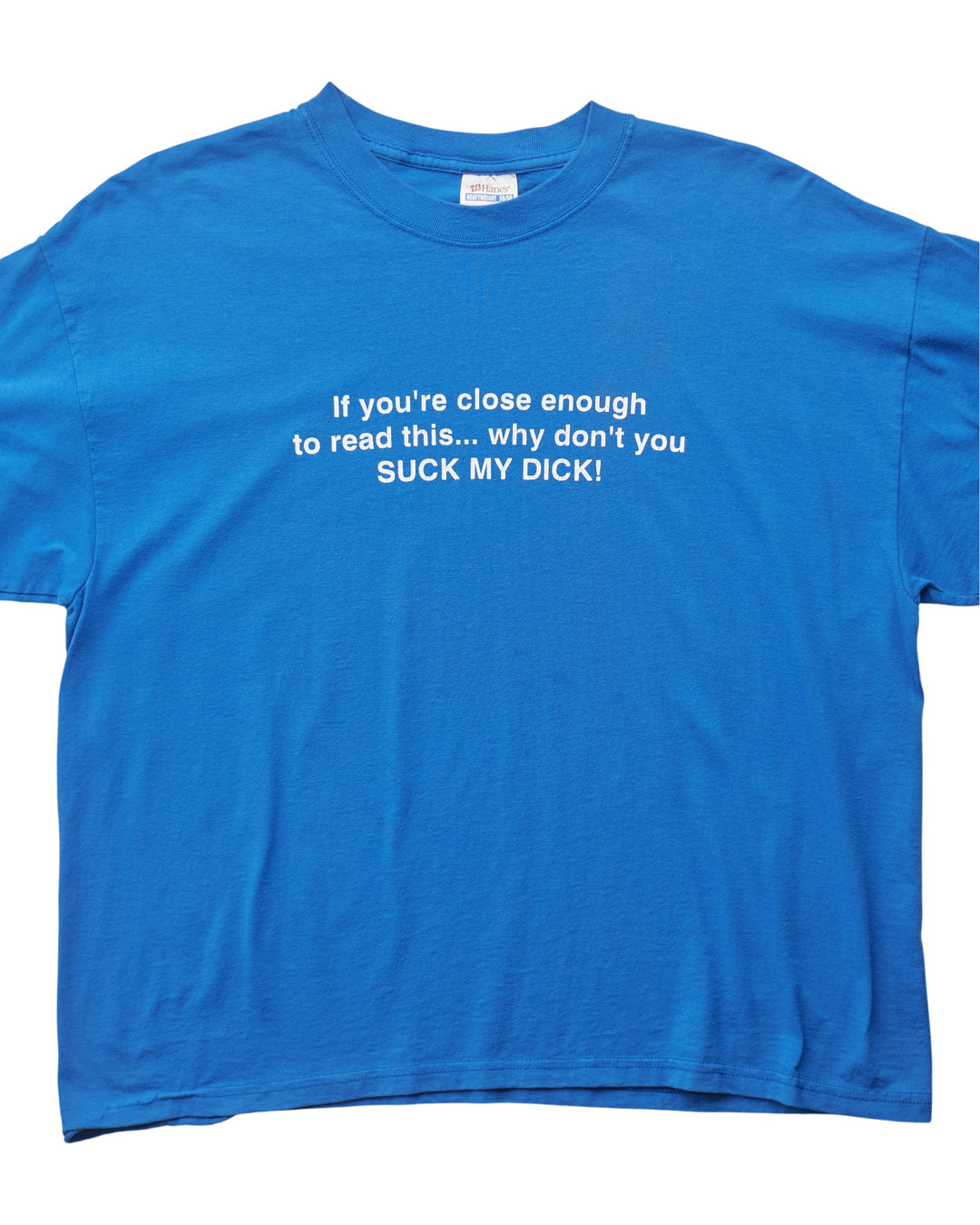 (L) 2000s Suck My Dick Hanes T-Shirt
