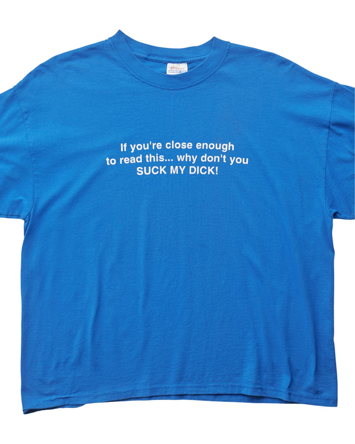 (L) 2000s Suck My Dick Hanes T-Shirt
