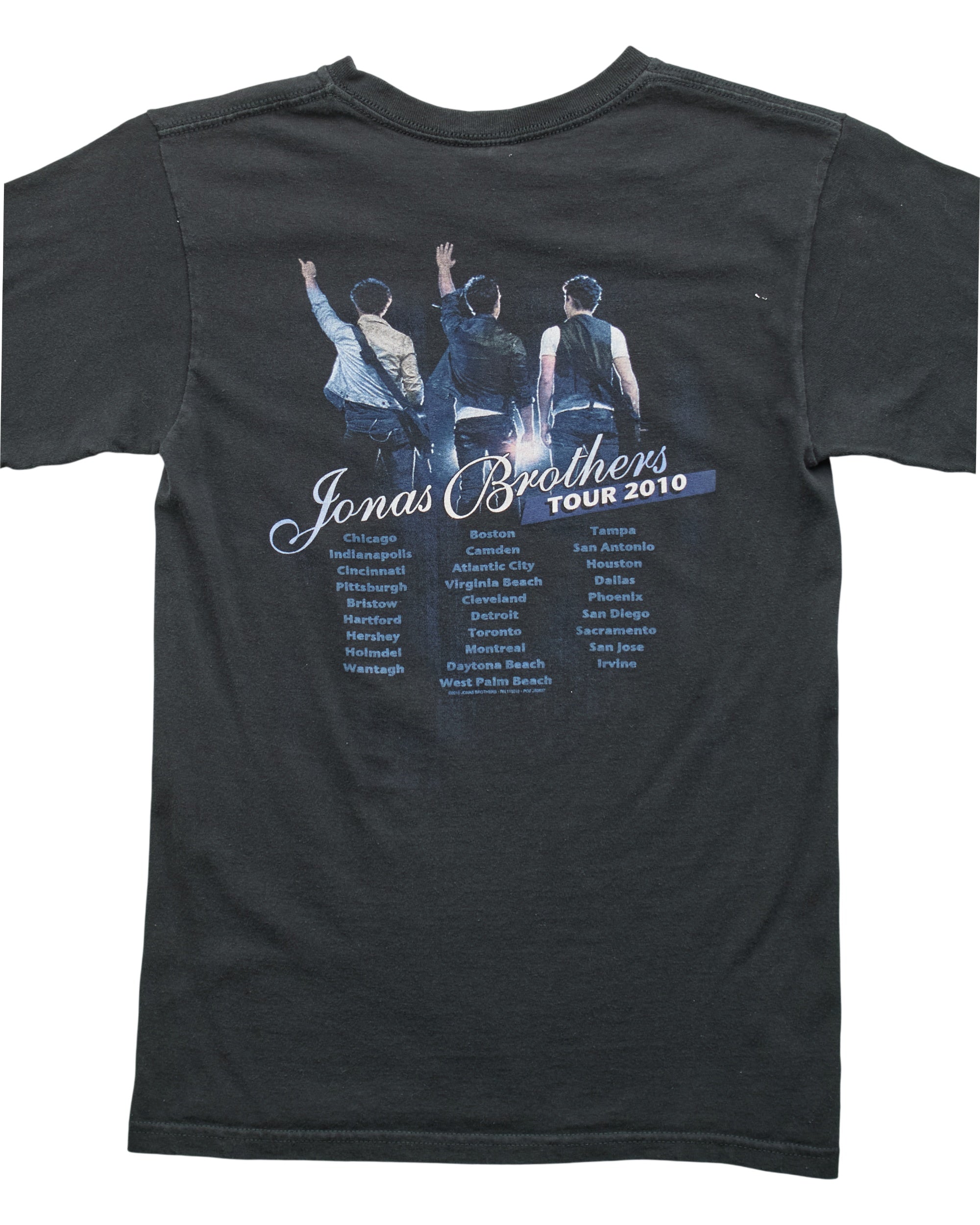 (XS) 2010 Jonas Brothers Anvil T-Shirt