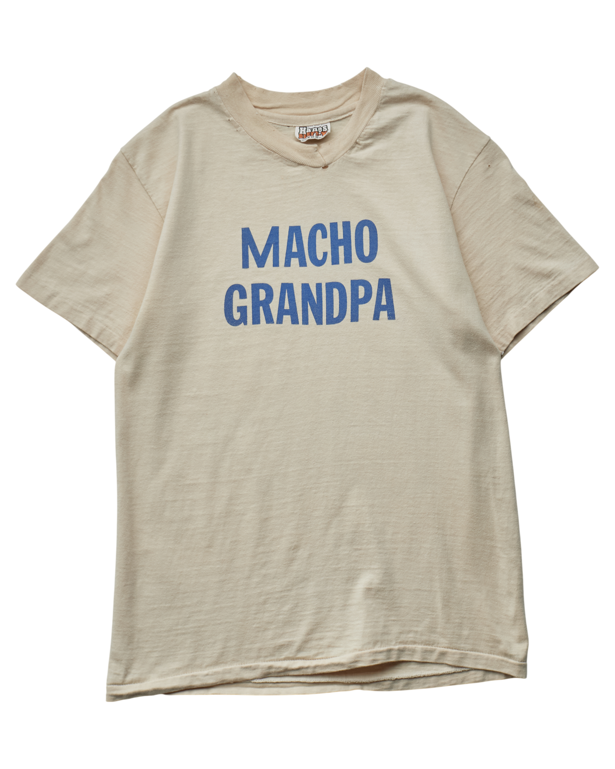 (S) 80s Macho Grandpa Hanes T-Shirt