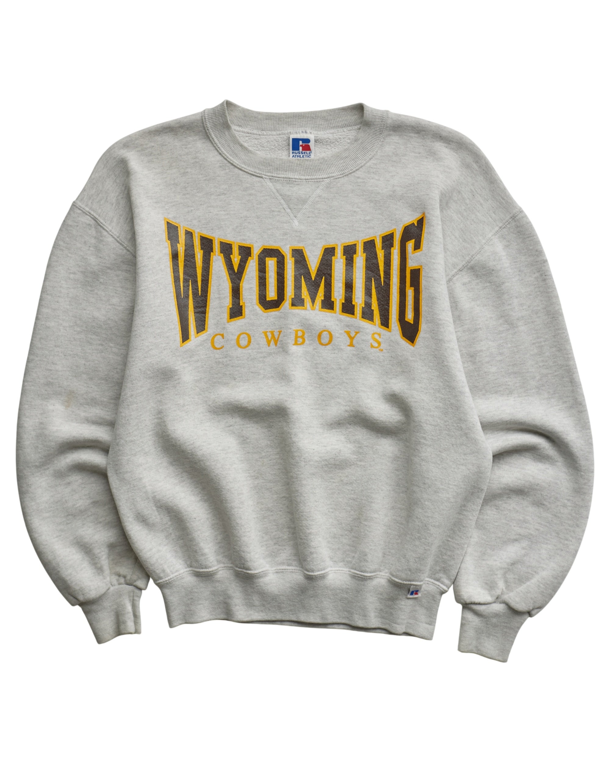 (S) 90s Wyoming Cowboys Russell Sweatshirt