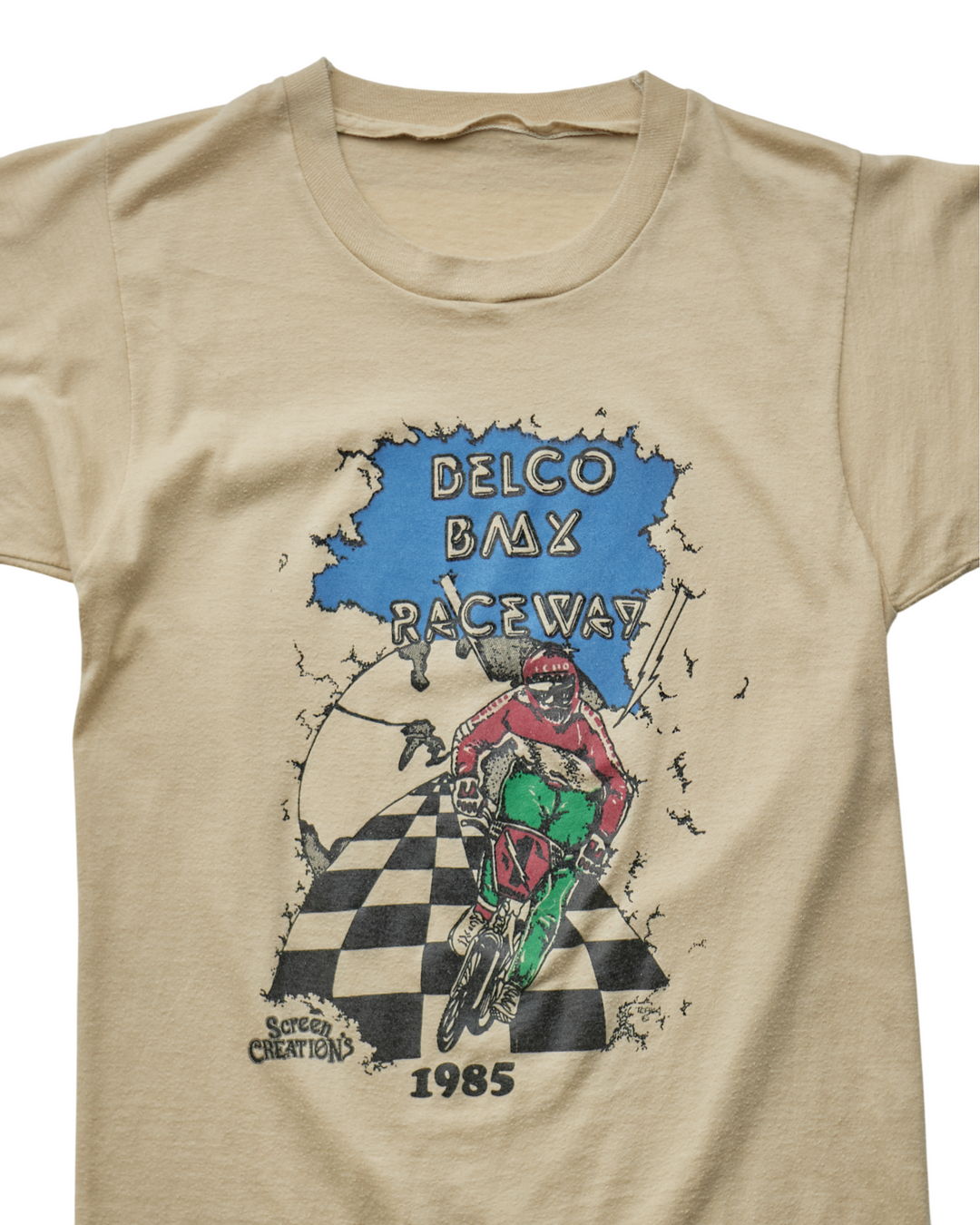 (XS) 1985 Delco BMX Raceway T-Shirt