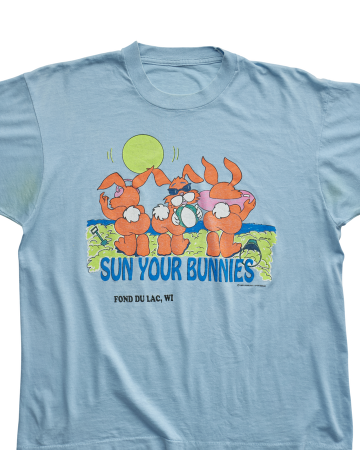 (S) 80s Sun Your Bunnies T-Shirt