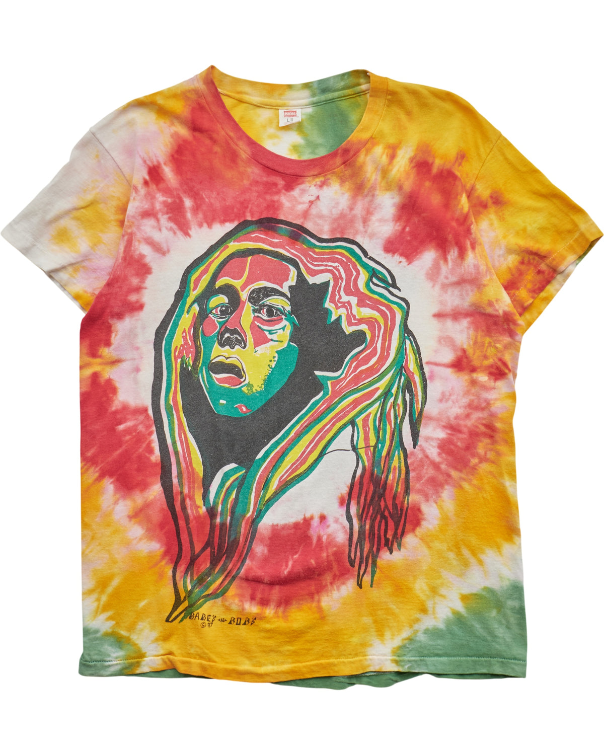 (S) 1987 Bob Marley Hanes T-Shirt
