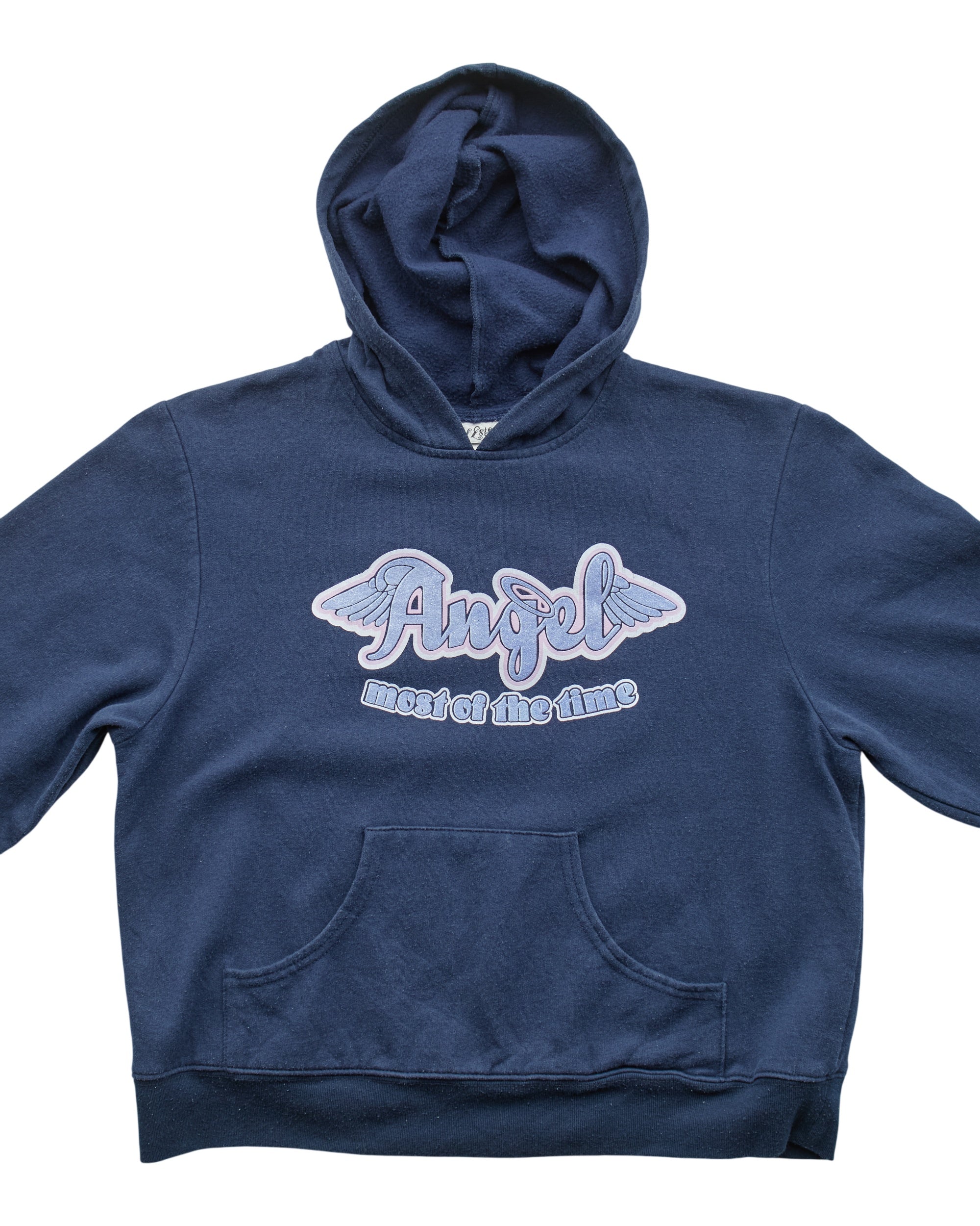 (XXS) 2000s Angel Most Of The Time Self Esteem Hoodie