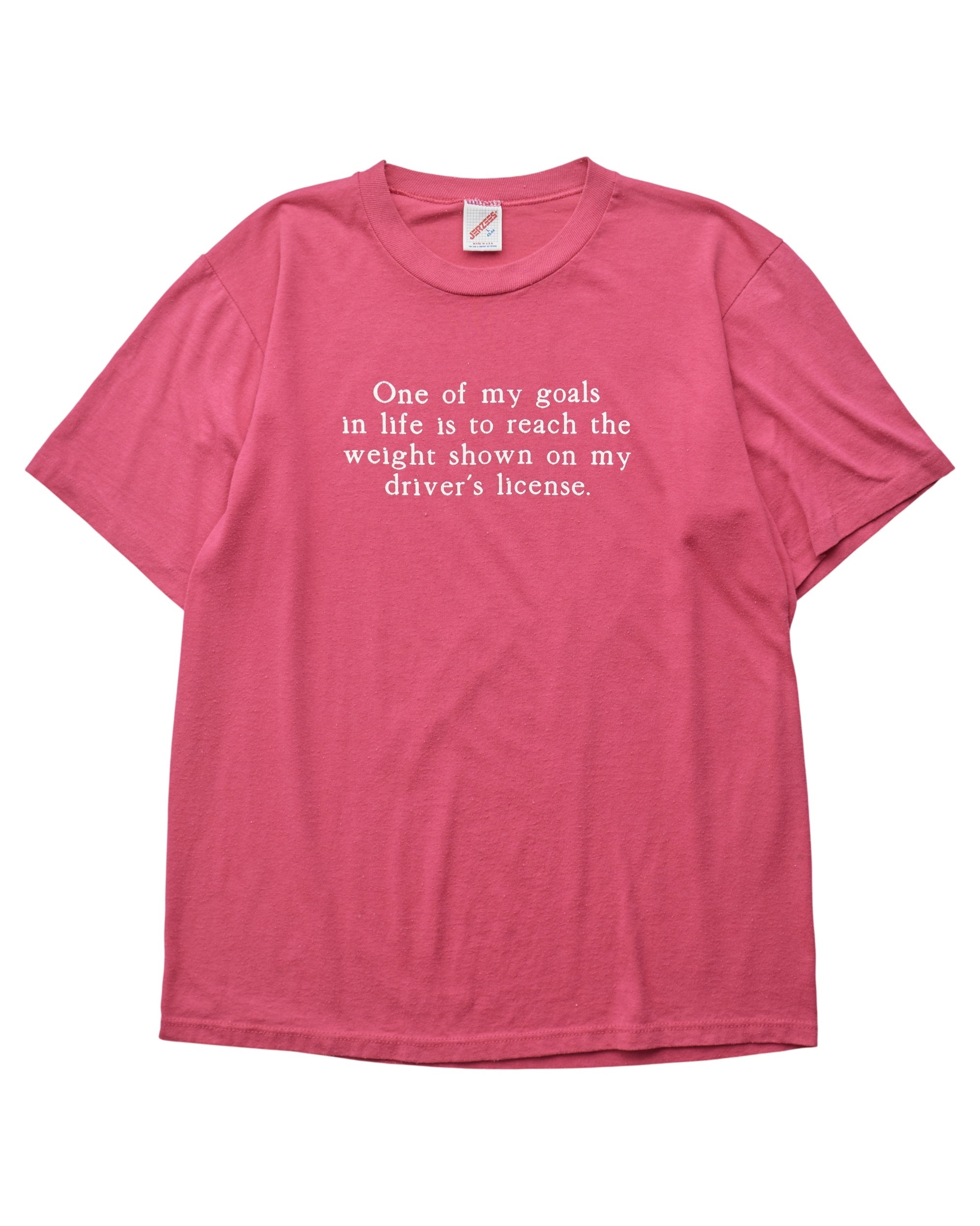 (M) 90s Weight On My Drivers License Jerzees T-Shirt