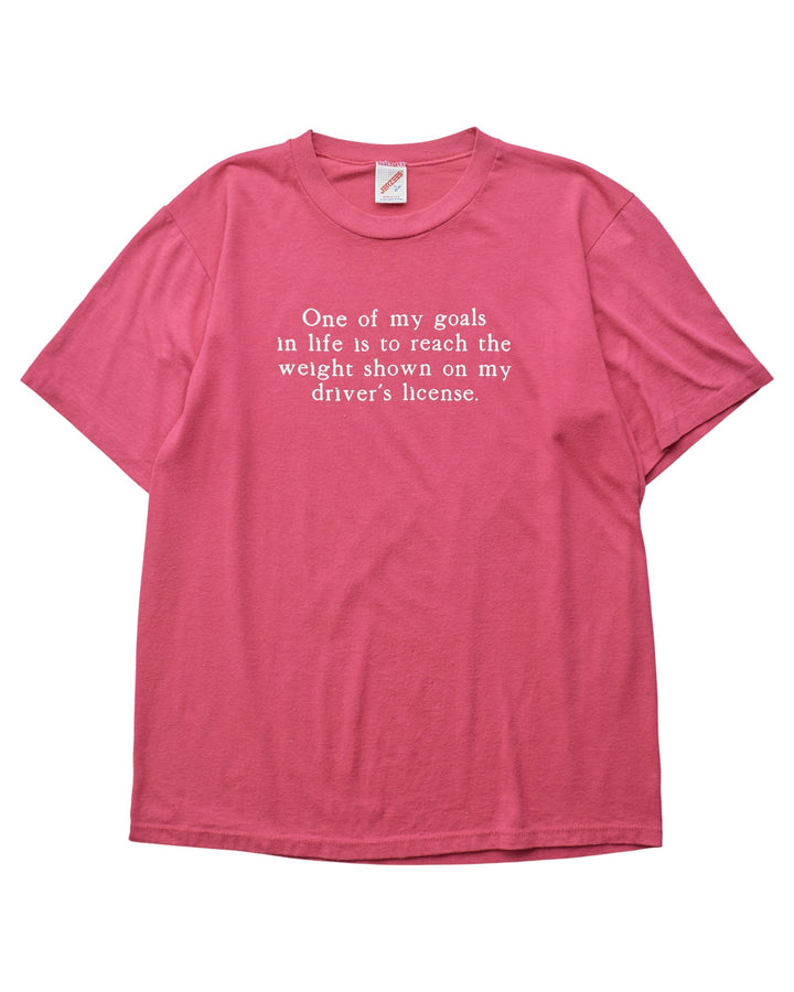(M) 90s Weight On My Drivers License Jerzees T-Shirt