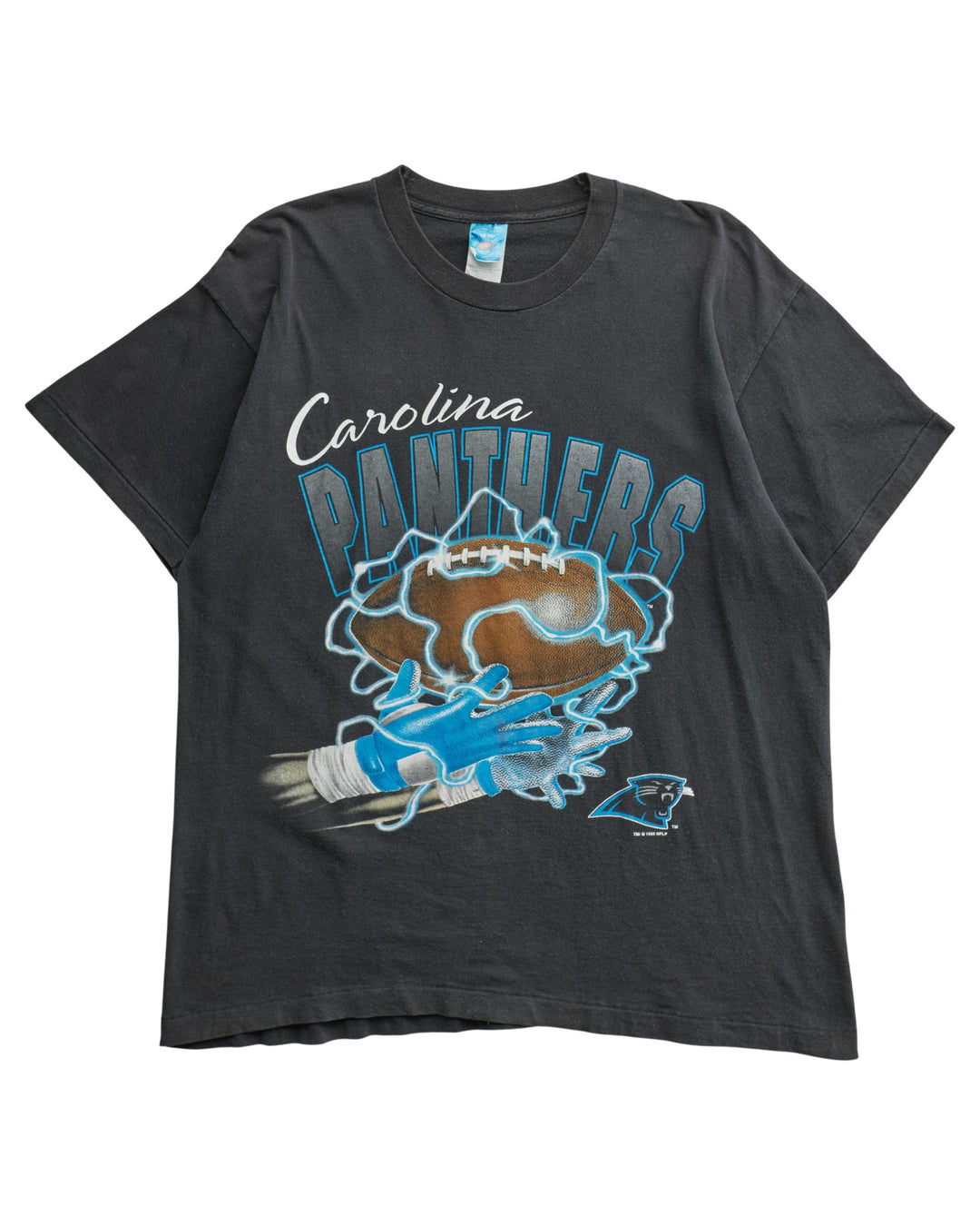 (XL) 90s Carolina Panthers Fruit of the Loom T-Shirt