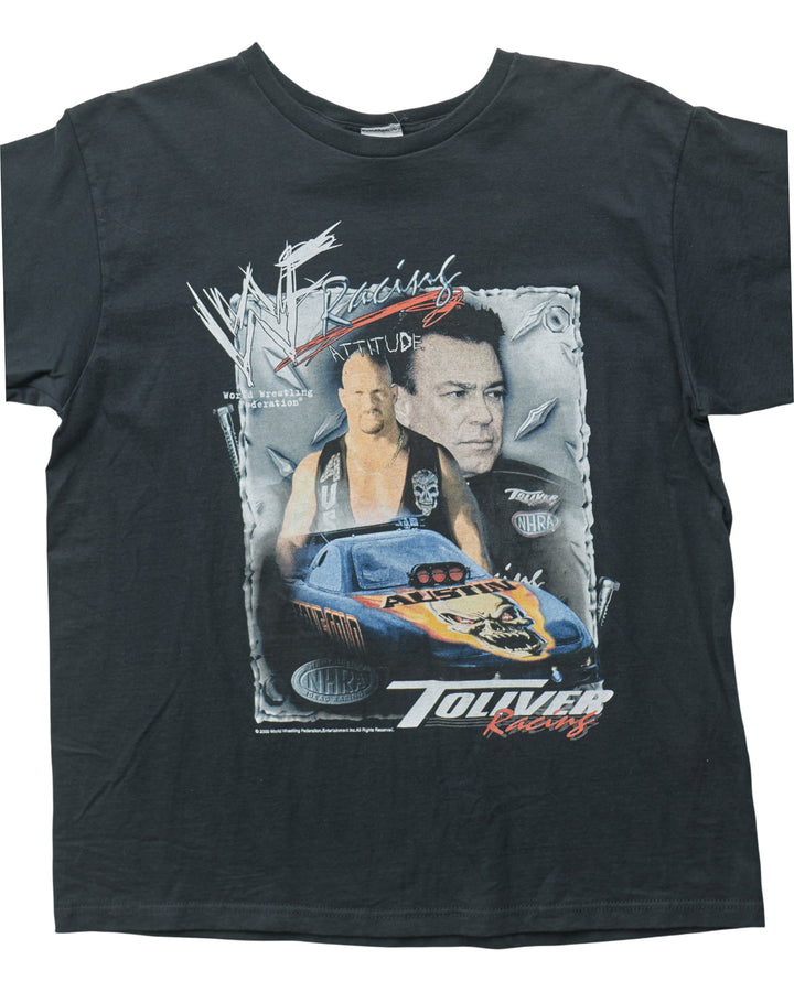 (L) 2000 WWE Racing Freeze T-Shirt