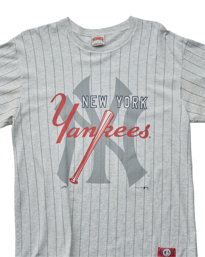 (XL) 90s New York Yankees Nutmeg Mills T-Shirt