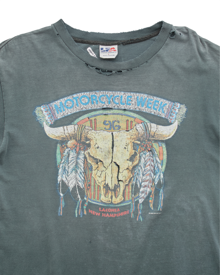 (M) 1996 Laconia Motorcycle Week Littlefield, Adams & Co T-Shirt