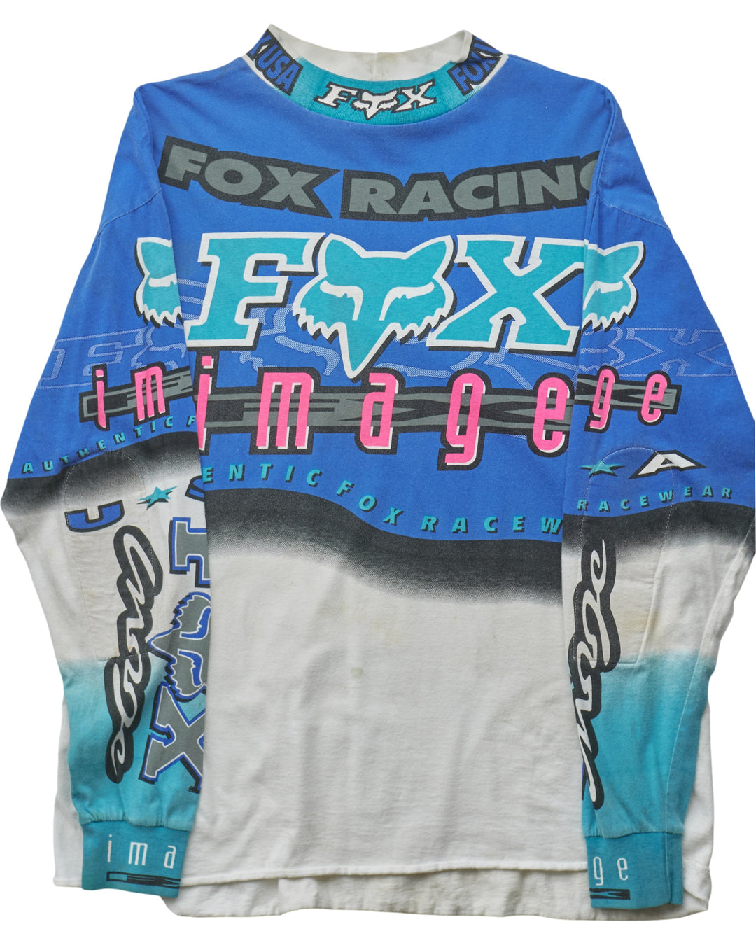 (L) 90s Fox Racing Fox Jersey