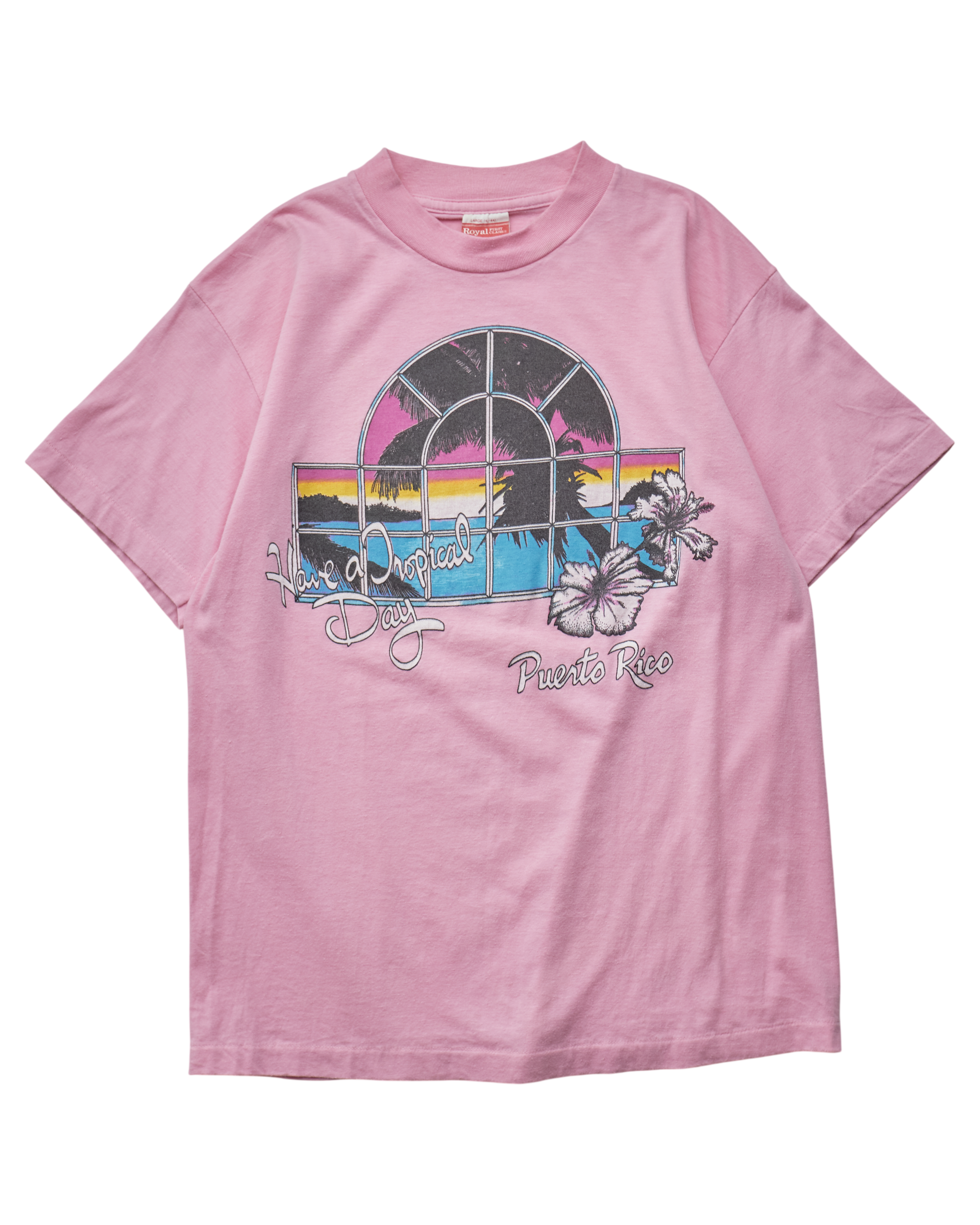 (S) 80s Puerto Rico Royal First Class T-Shirt