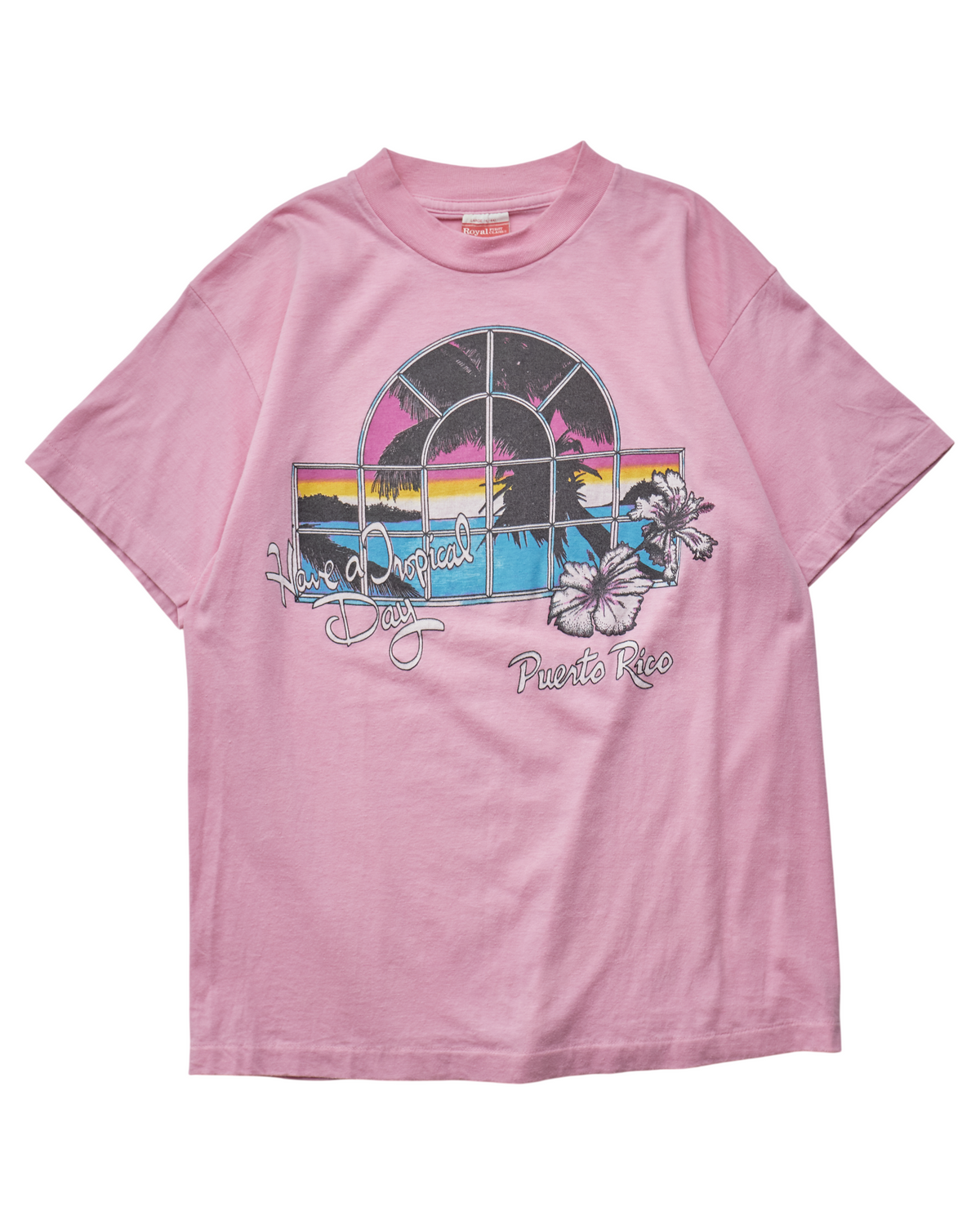 (S) 80s Puerto Rico Royal First Class T-Shirt