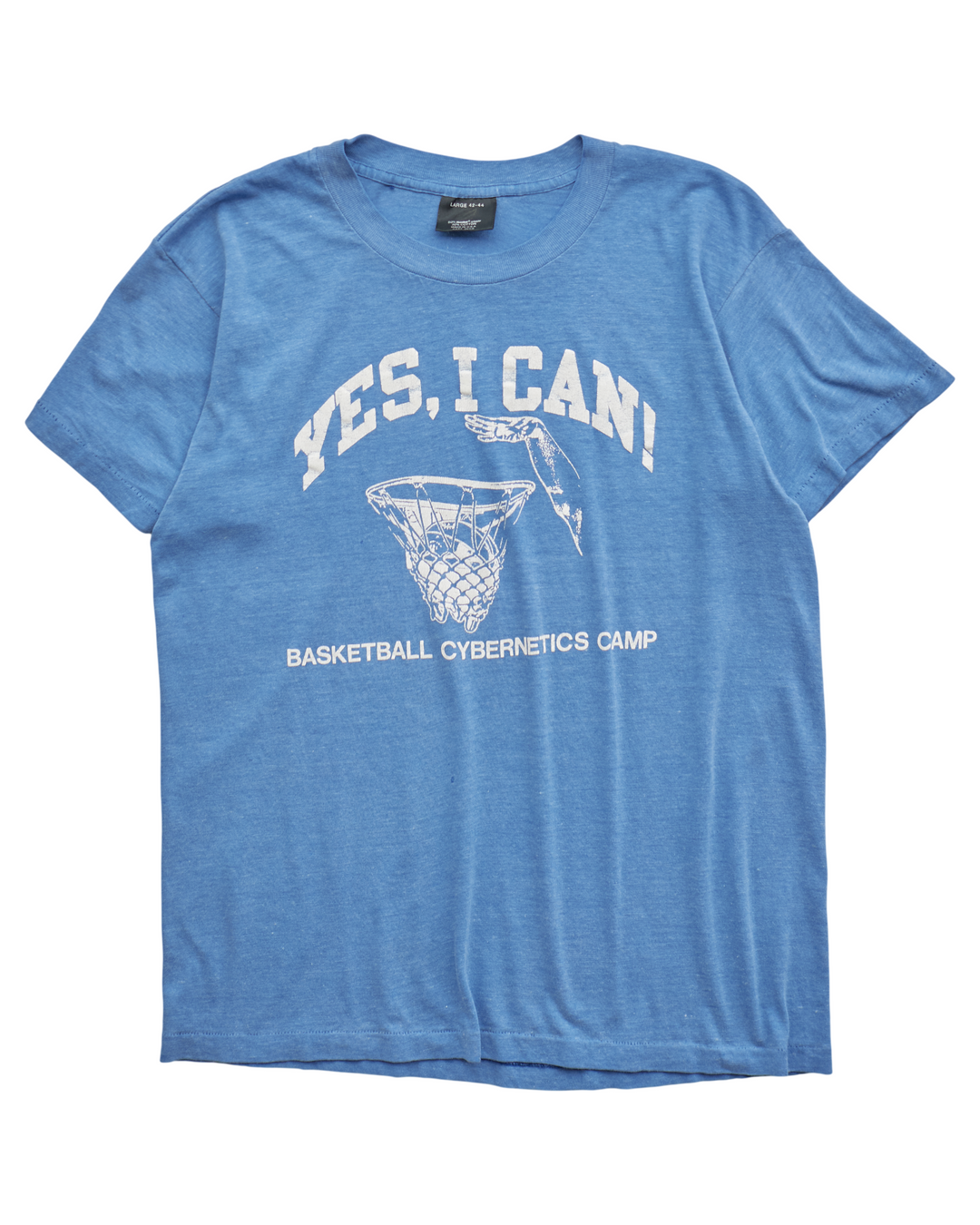 (S) 90s Yes, I Can! Basketball Camp T-Shirt