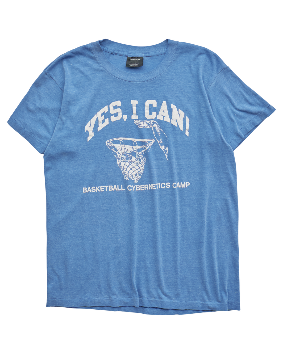 (S) 90s Yes, I Can! Basketball Camp T-Shirt