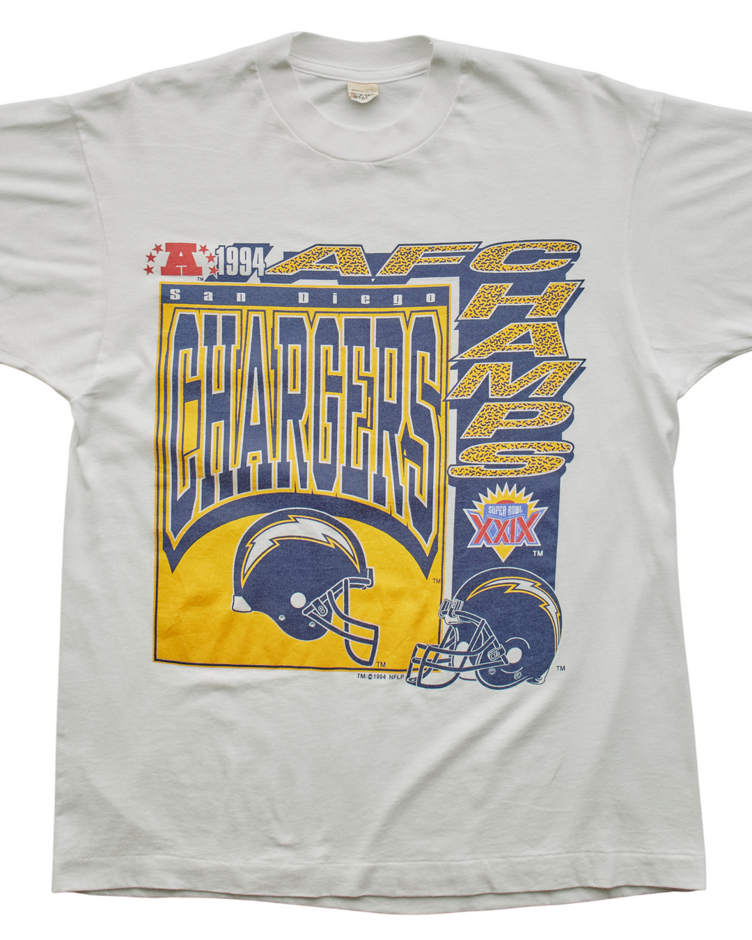 (S) 1994 San Diego Chargers Screen Stars Best T-Shirt