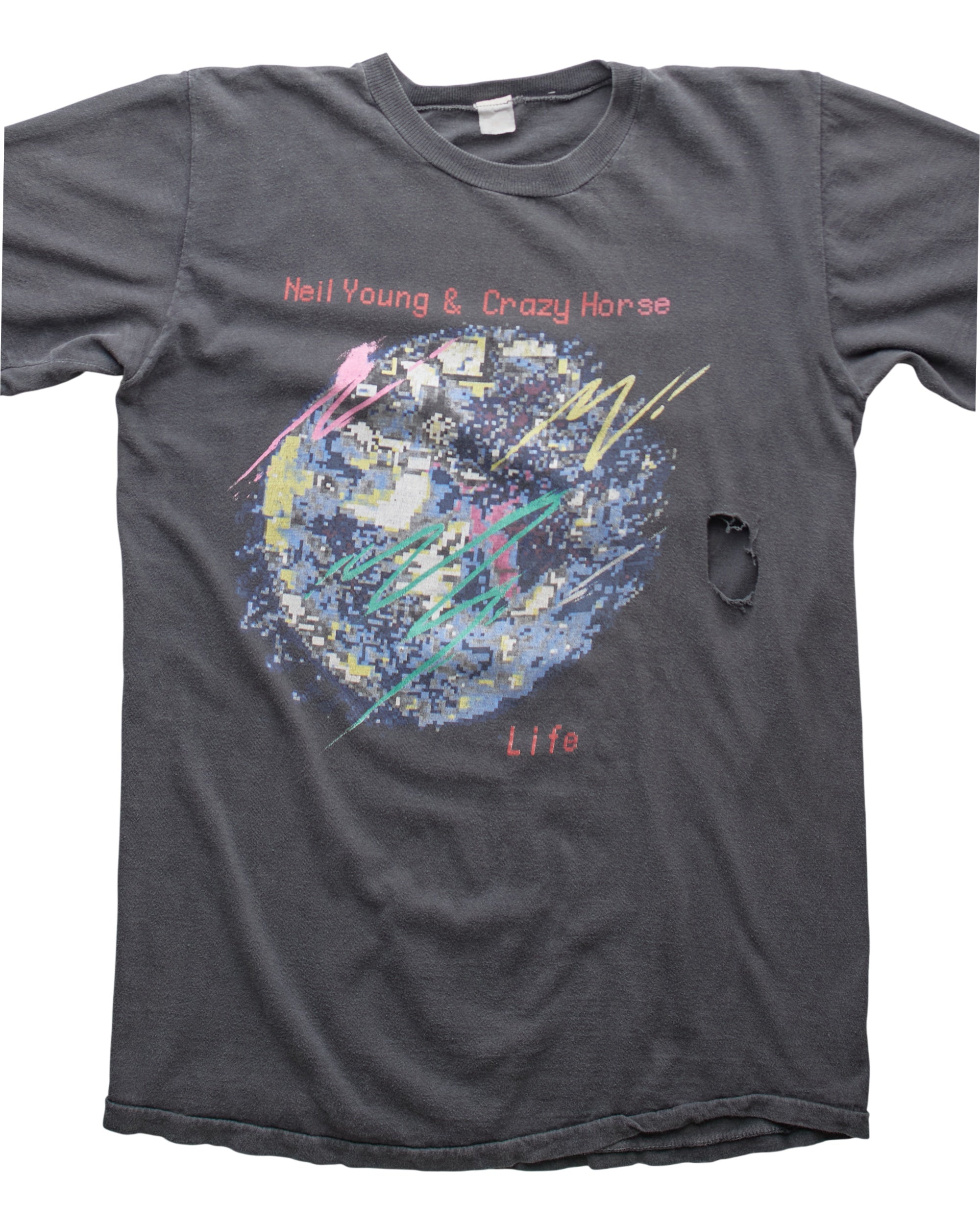 (M) 1987 Neil Young & Crazy Horse T-Shirt