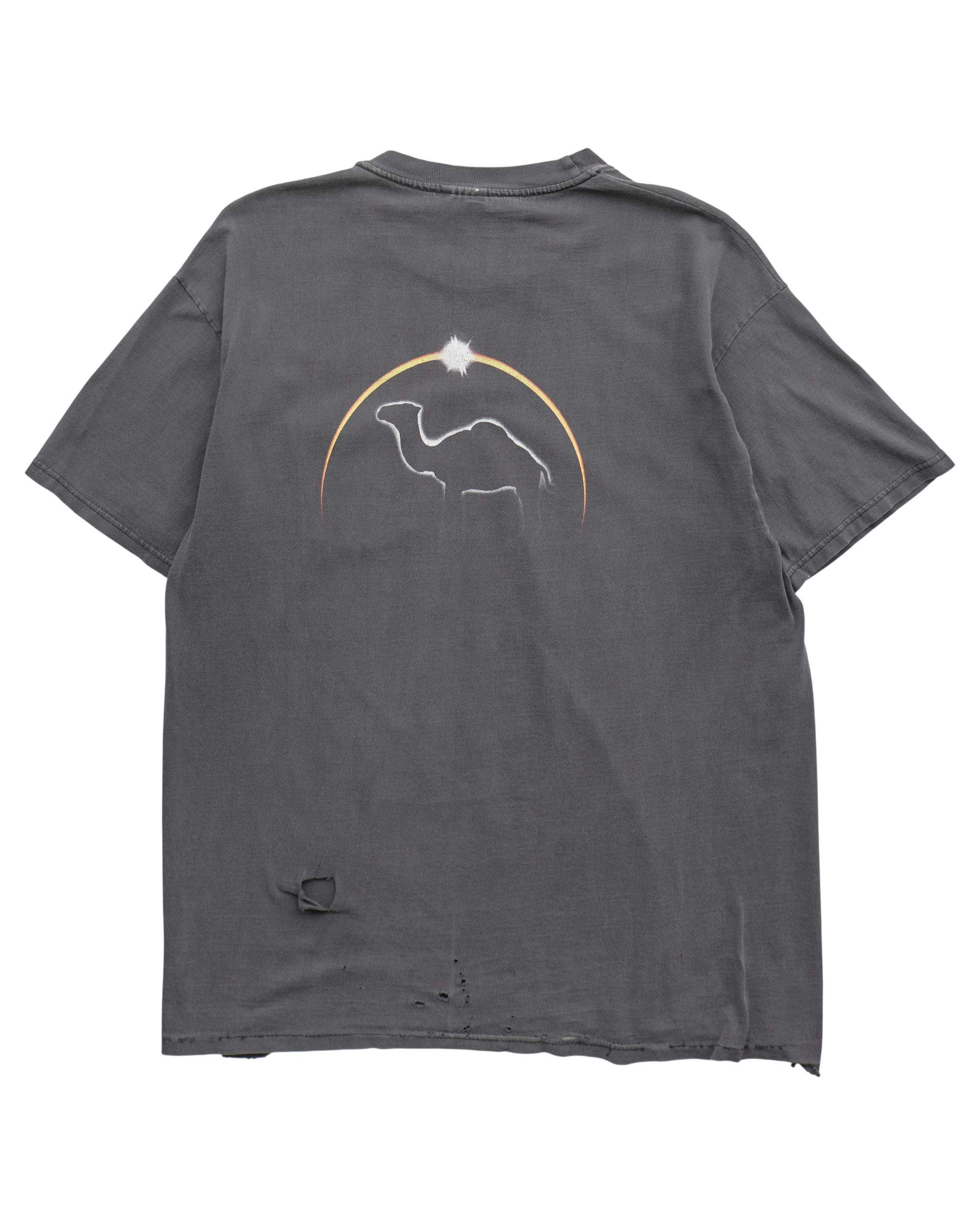 (L) 90s Camel Hanes T-Shirt