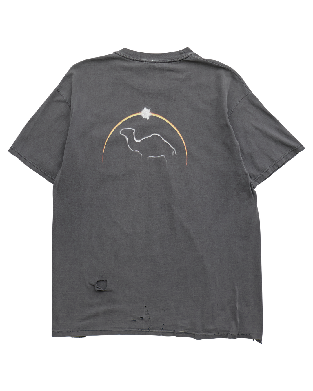(L) 90s Camel Hanes T-Shirt