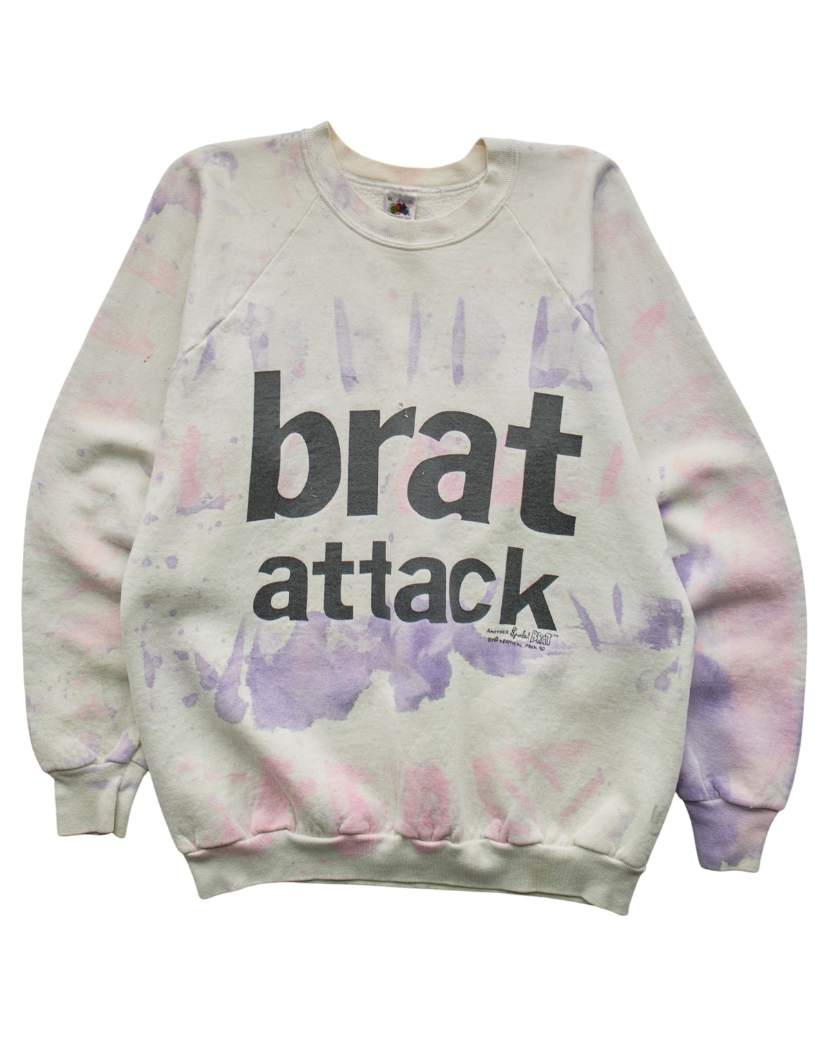 (S) 90s Brat Attack Fruit of the Loom Sweatshirt
