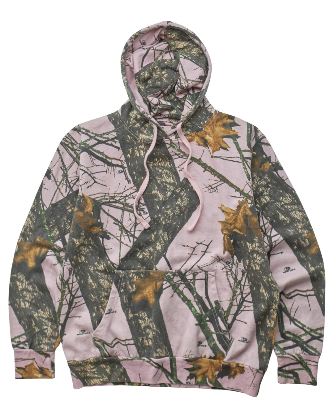 (S) 2000s Pink Camo Mossy Oak Hoodie